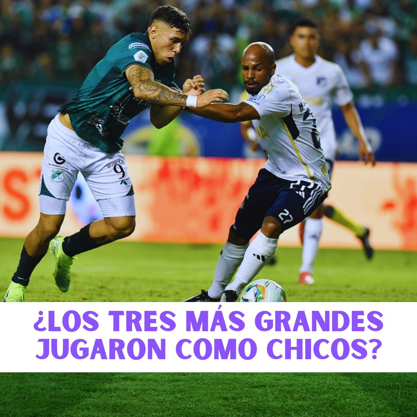 ¿LOS TRES MÁS GRANDES JUGARON COMO CHICOS?