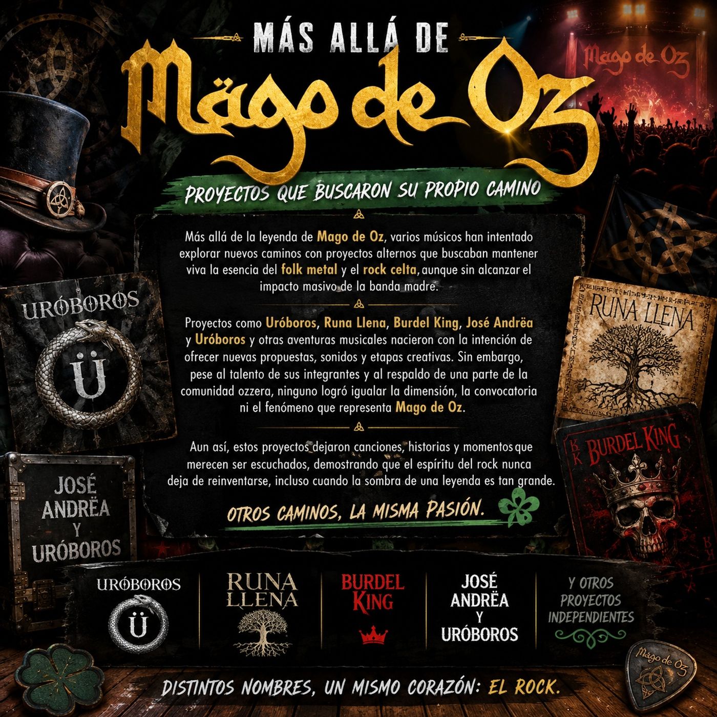 Que de eso sproyectos despues de Mago de Oz episode artwork