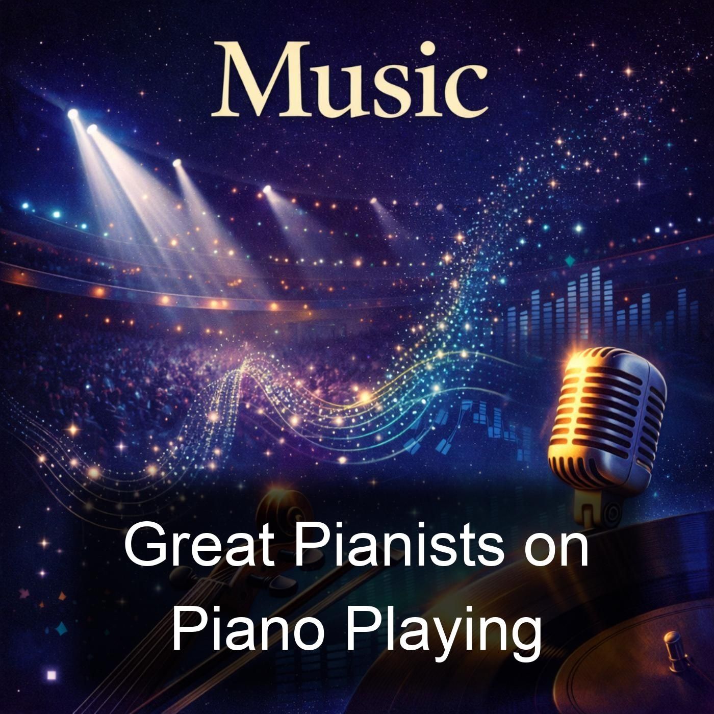 Great Pianists on Piano Playing cover art