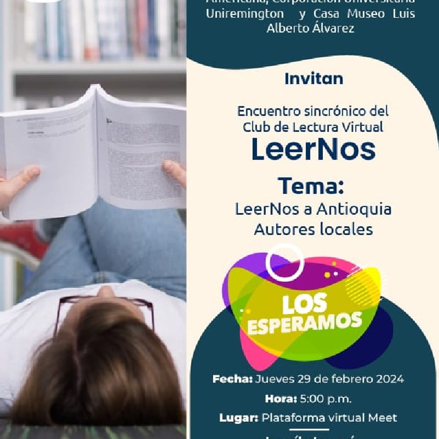 LeerNos Club de lectura virtual