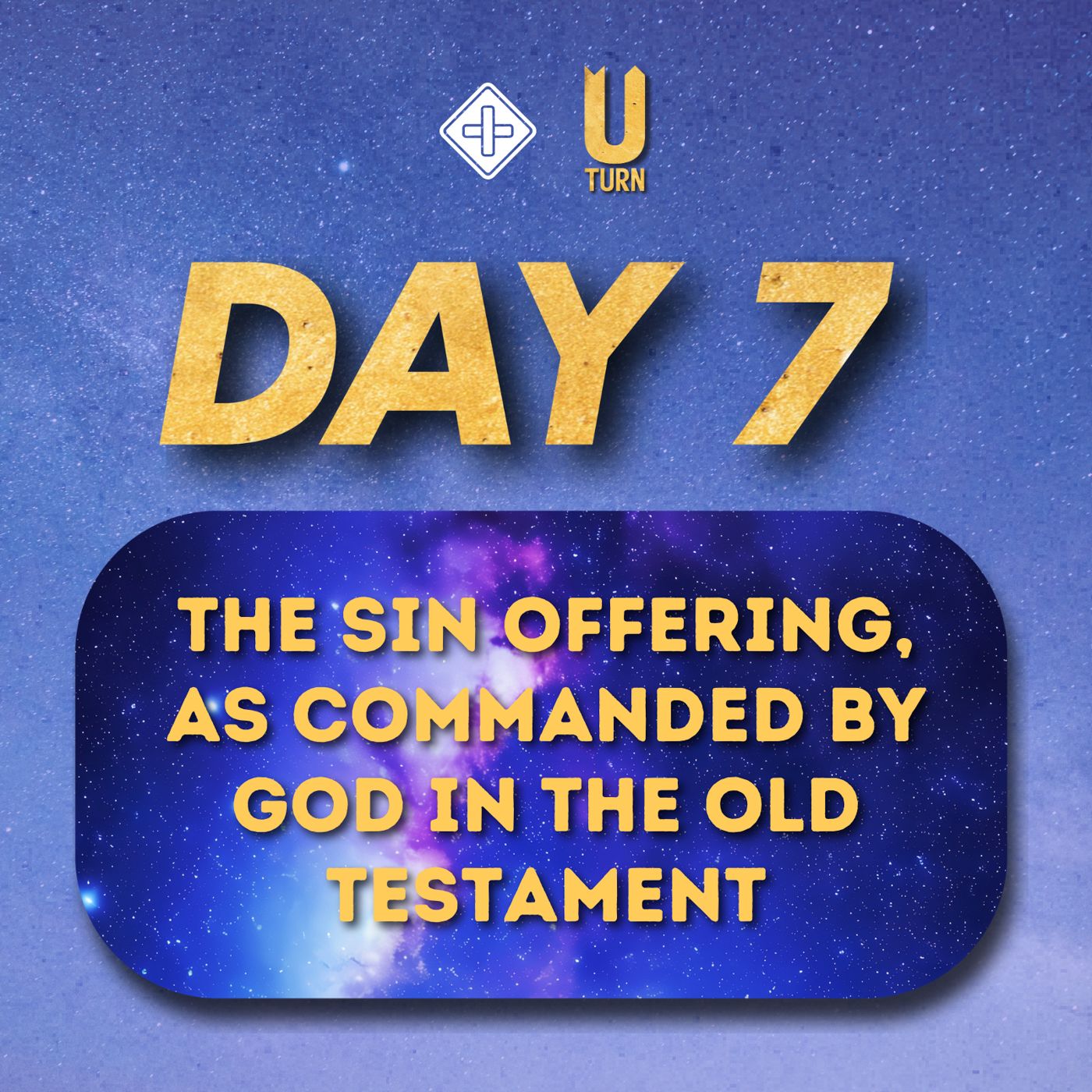 U-turn (Day 7) The sin offering, as commanded by God in the Old Testament | Eld Ang Peng Hoe