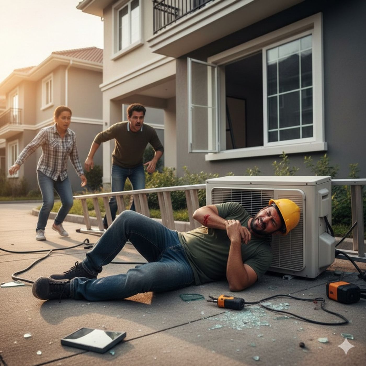 Hombre sufrió lesiones tras caerse de una escalera en Barrio México episode artwork