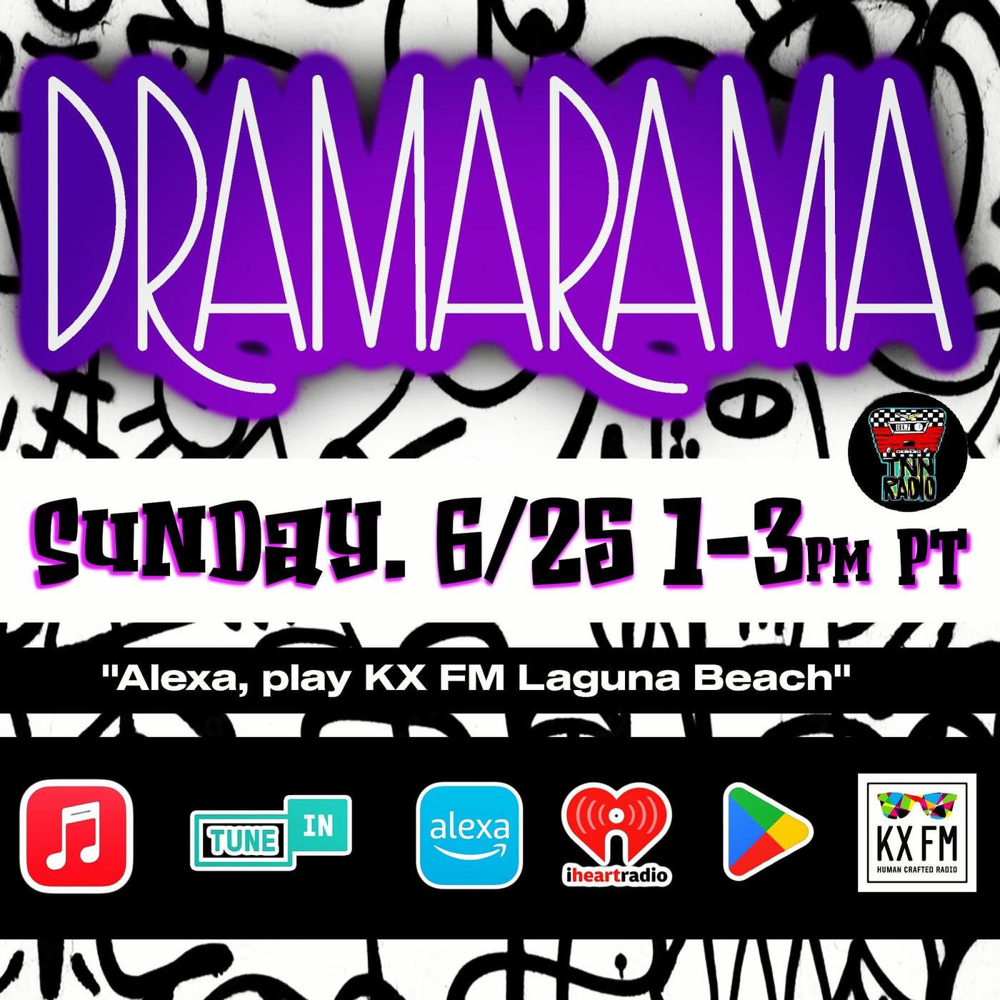TNN RADIO | June 25, 2023 with Dramarama episode artwork