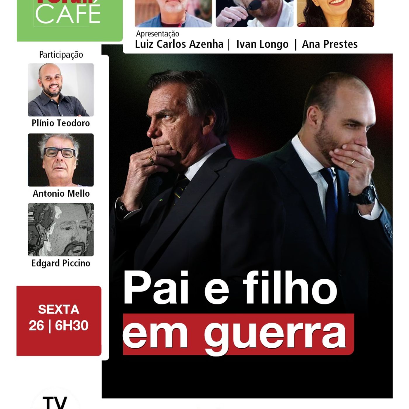 Desespero com Papuda provoca atrito entre Jair e Bananinha | 26.09.25