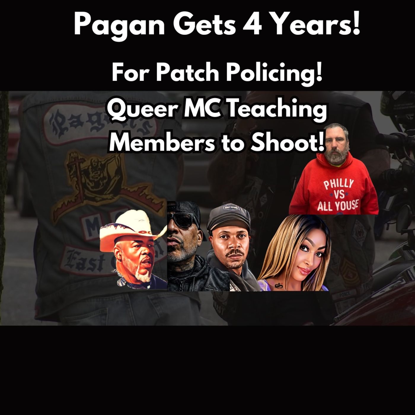 Pagan Gets 4 Years for Patch Policing