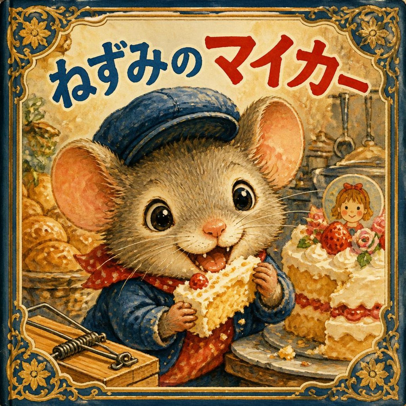 食いしん坊ネズミのマイカーと、お誕生日ケーキの大冒険！ ｜【子ども向けのお話】 episode artwork