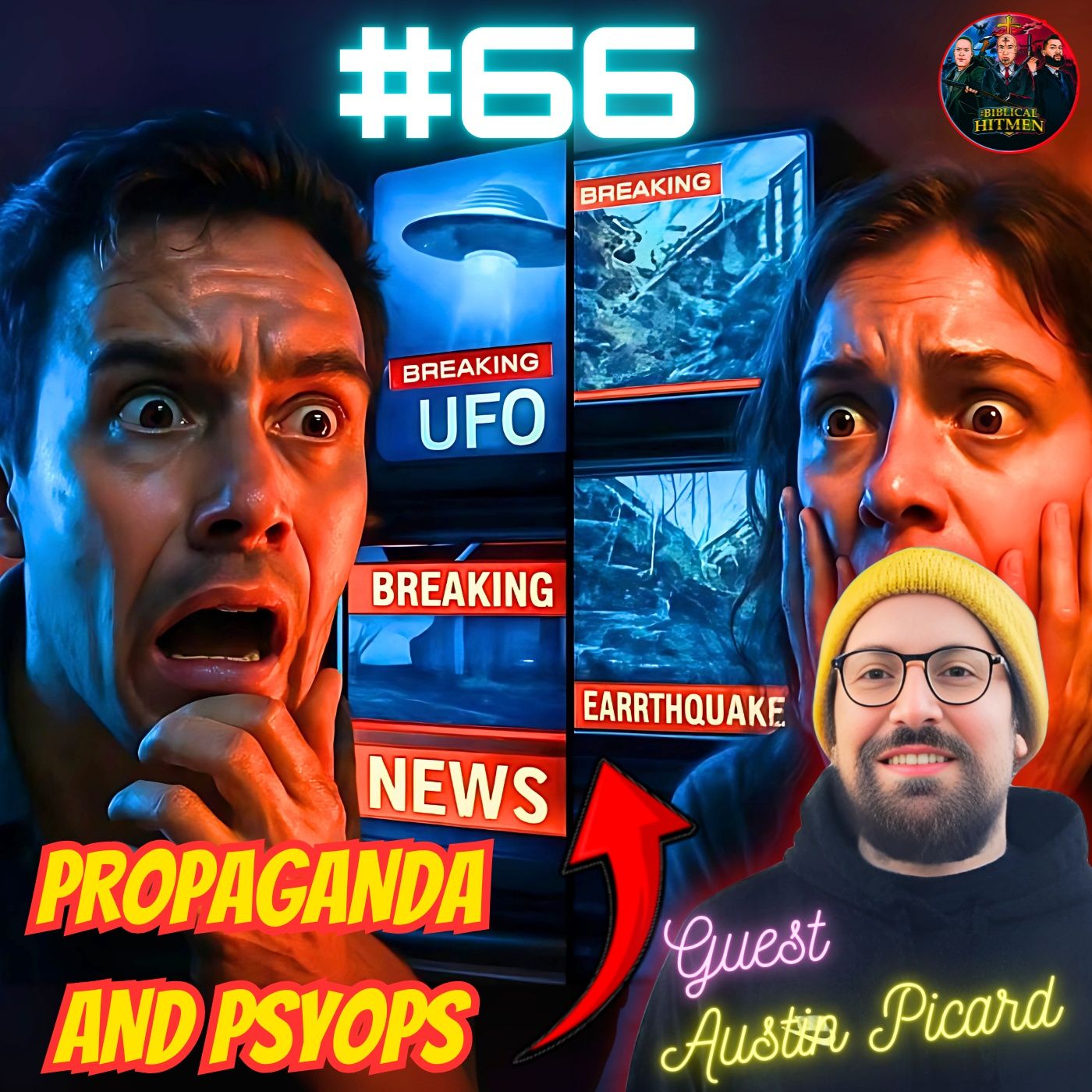 #66. Propaganda Origins| Operation Gladio| Hyperreality Film Making| Project Blue Beam w/ Austin Picard| The Underclass Podcast