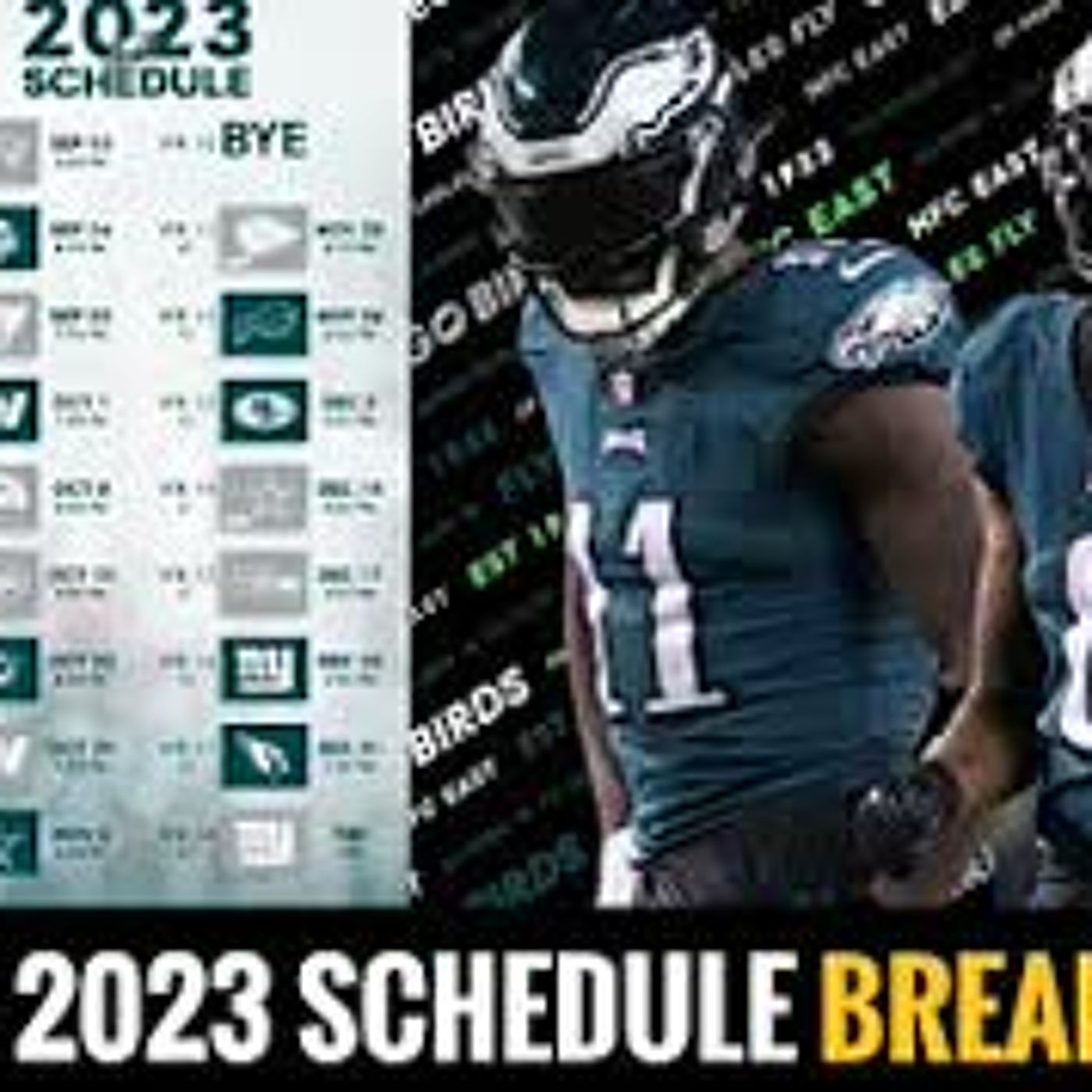 Philadelphia Eagles: 2023 SCHEDULE BREAKDOWN w/ Hollis Thomas & Tom Arnone | Eagles 2023 Opponents episode artwork
