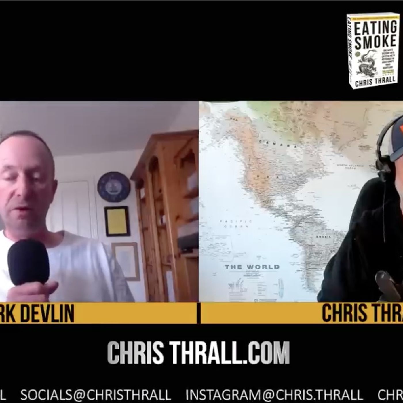 Mark Devlin guests on Chris Thrall’s Bought The T-shirt podcast, June 23