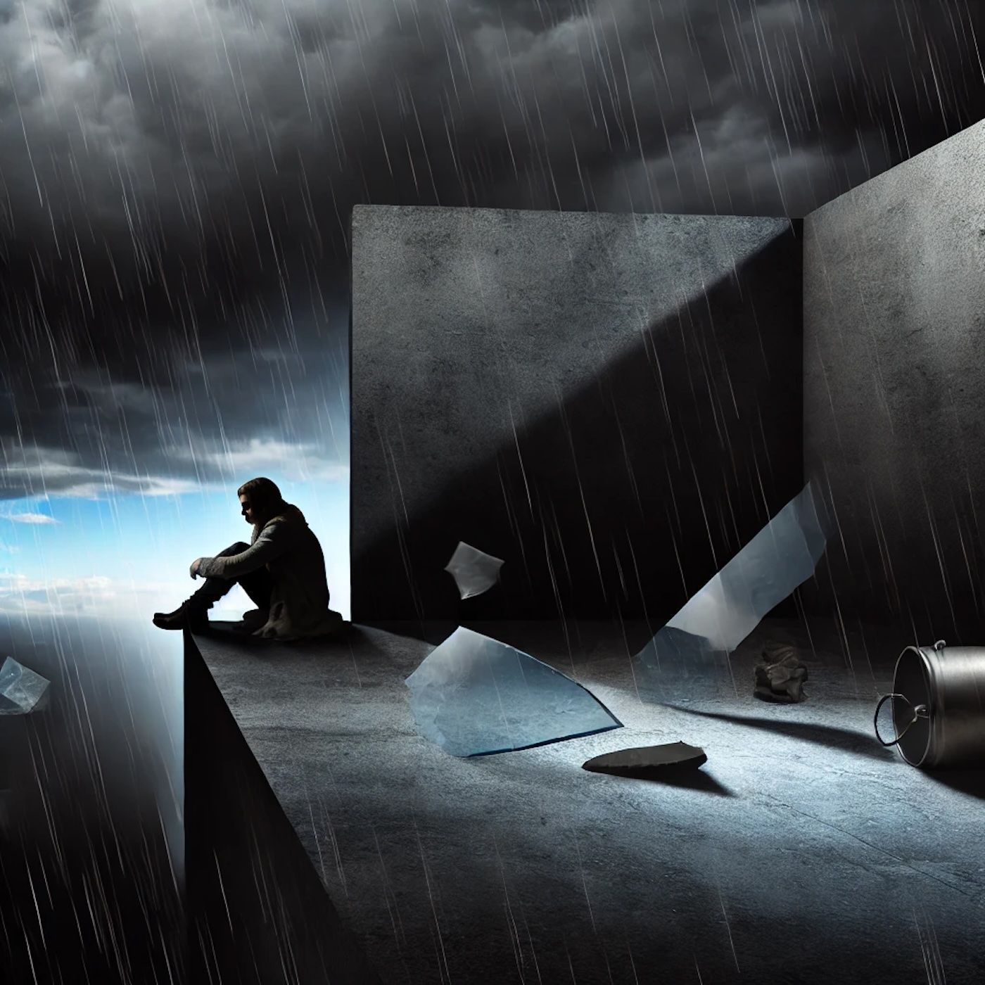 "Cut my life into pieces. This is my last resort. Suffocation. No breathing.." episode artwork