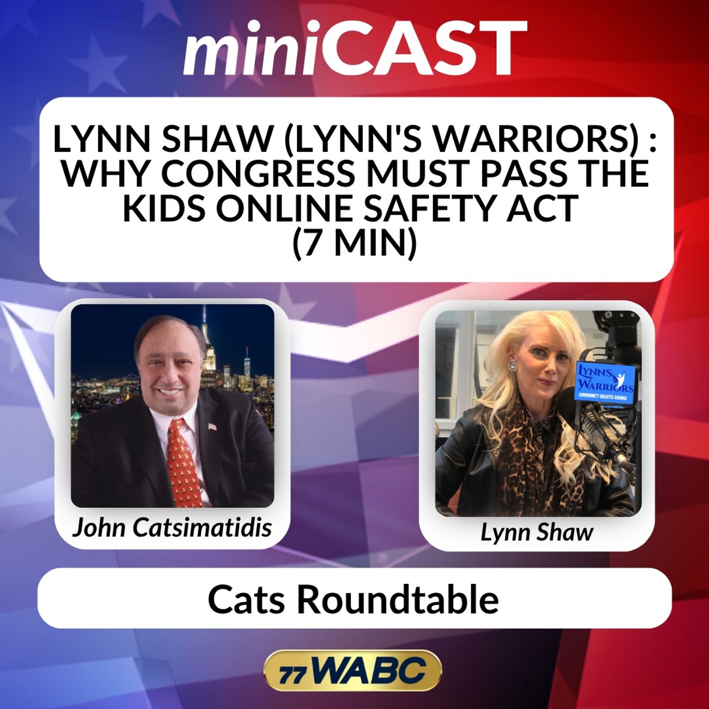 Lynn Shaw (Lynn's Warriors) : Why Congress Must Pass the Kids Online Safety Act (7 min)