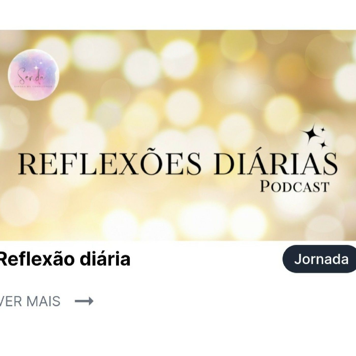 Reflexões diárias.