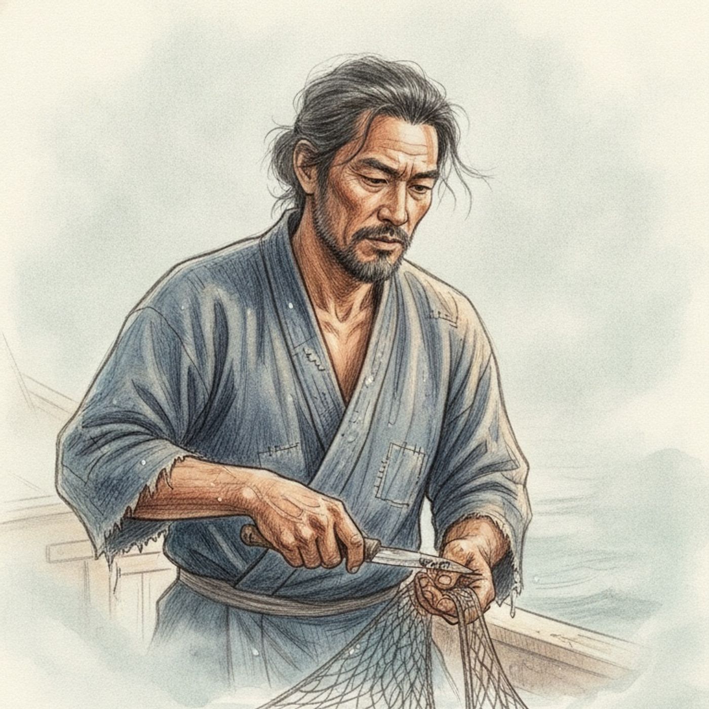 The Mermaid in his Nets | A Story About Being Known Without Language, and the Two Worlds Love Has to Cross episode artwork