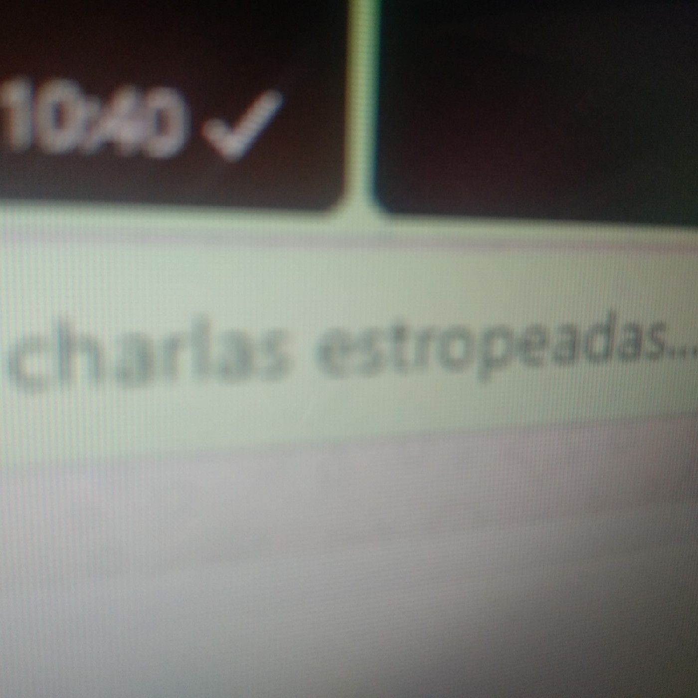 Charlas Estropeadas