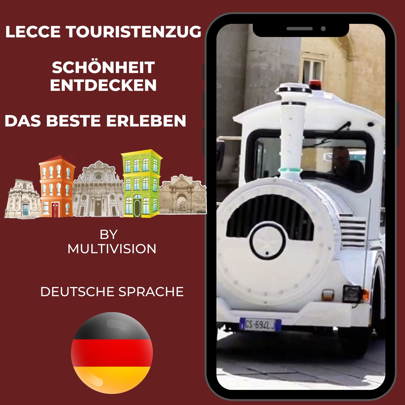 Touristenzug von Lecce