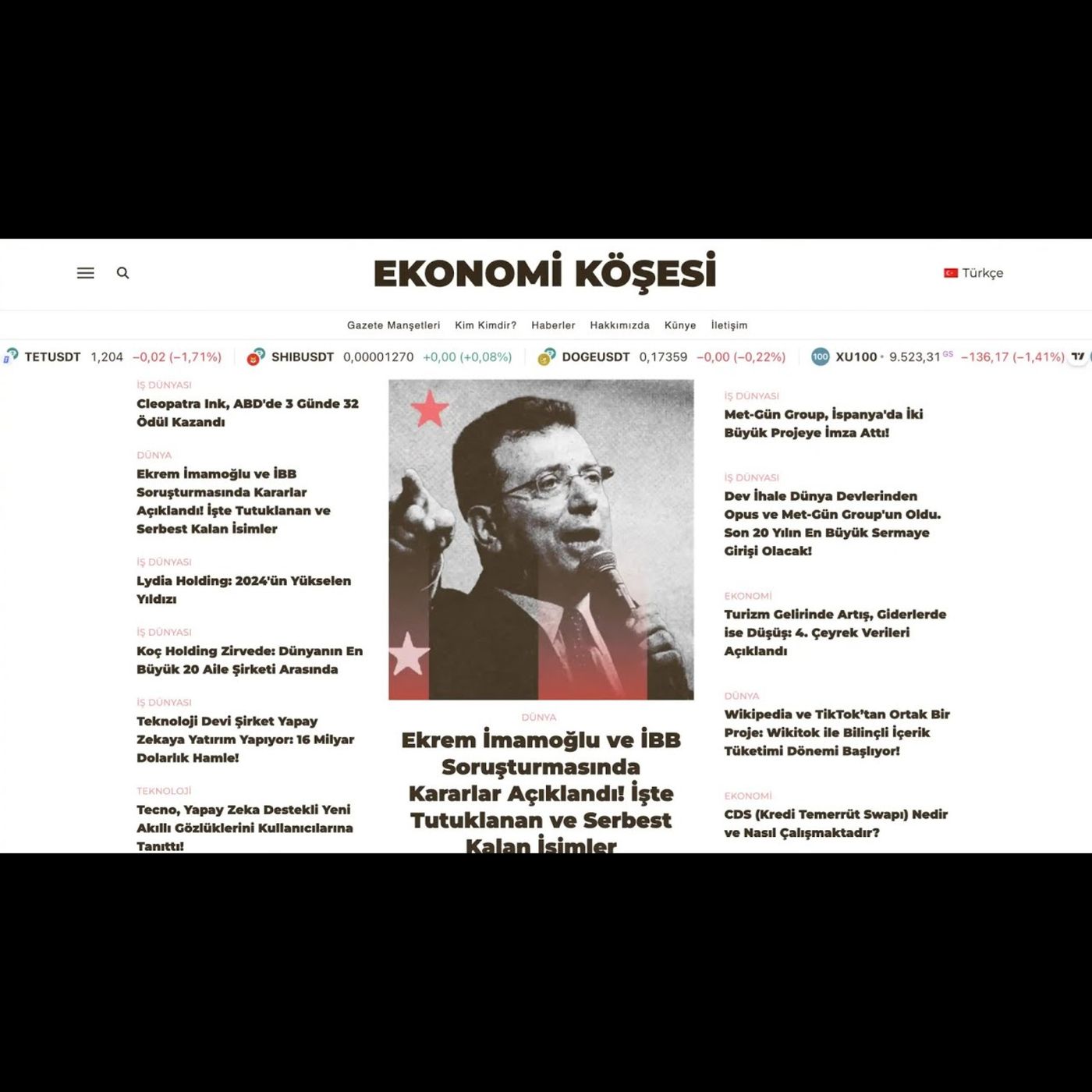 Tarafsız ve Reklamsız Dijital Habercilik: Ekonomi Köşesi, Yayın Hayatına Başladı