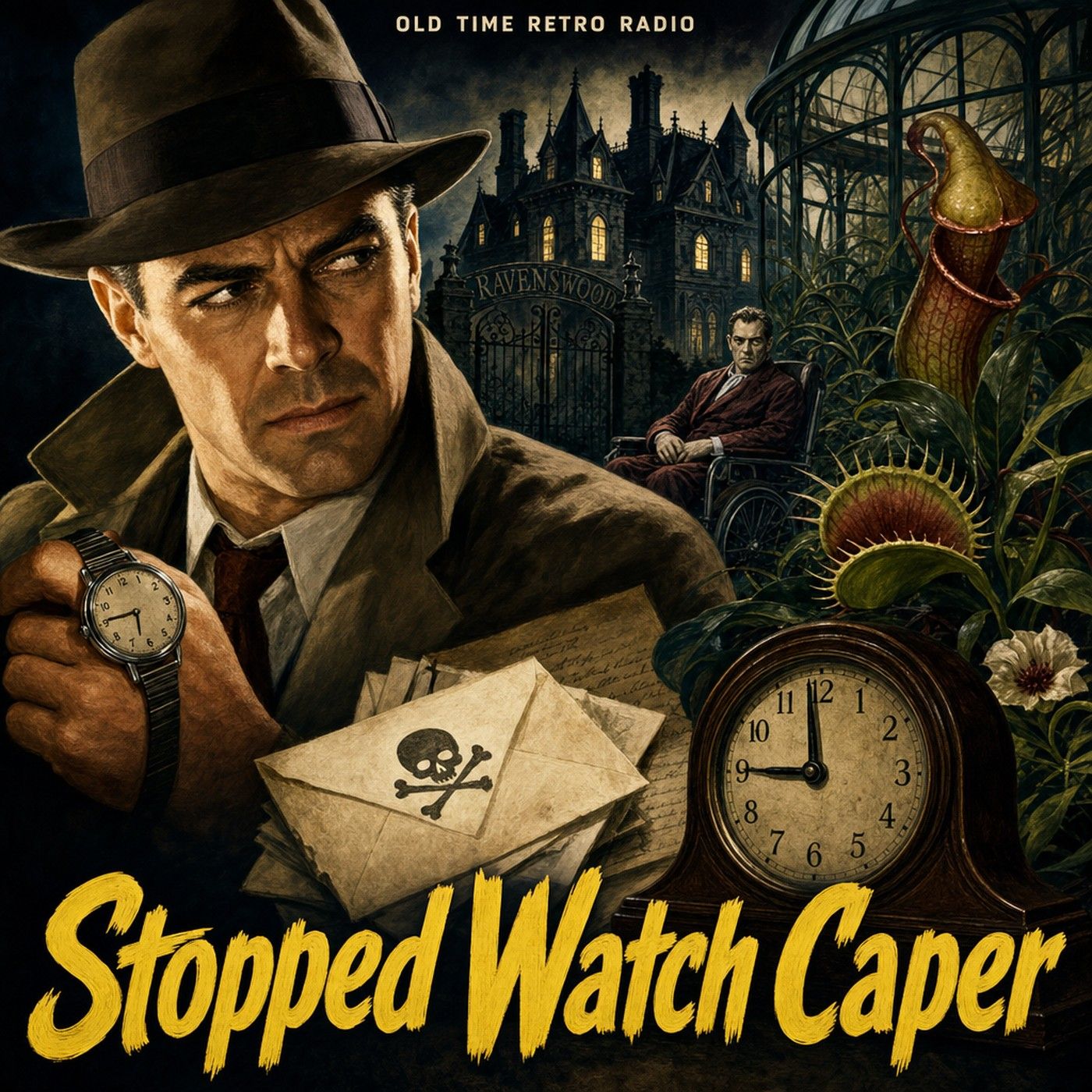 The Adventures of Sam Spade Detective - "Stopped Watch Caper" (Old Time Radio, 1949) episode artwork
