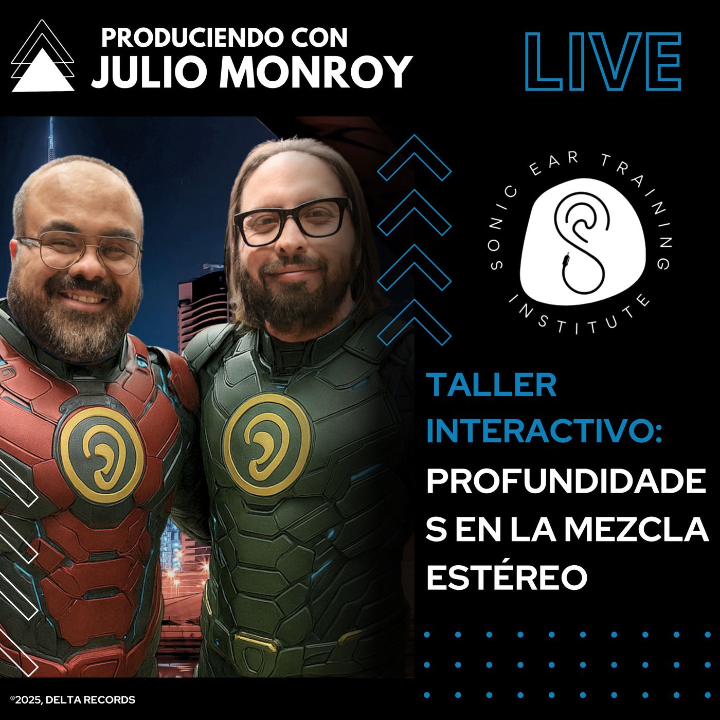 Taller Interactivo: Profundidades en la mezcla estéreo - Raúl Bustos & Julio Monroy