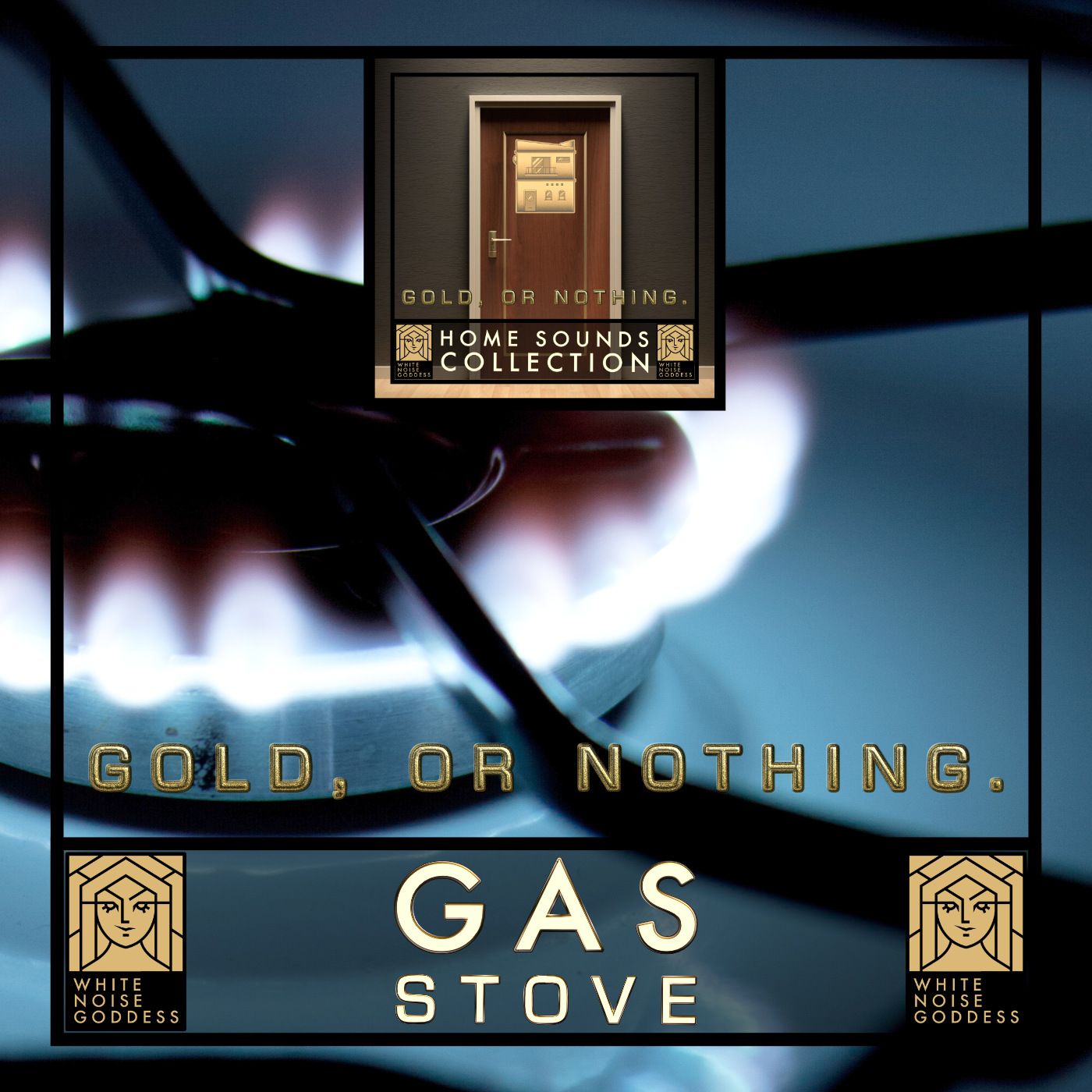 Gas Stove Sound | White Noise | ASMR & Relaxation