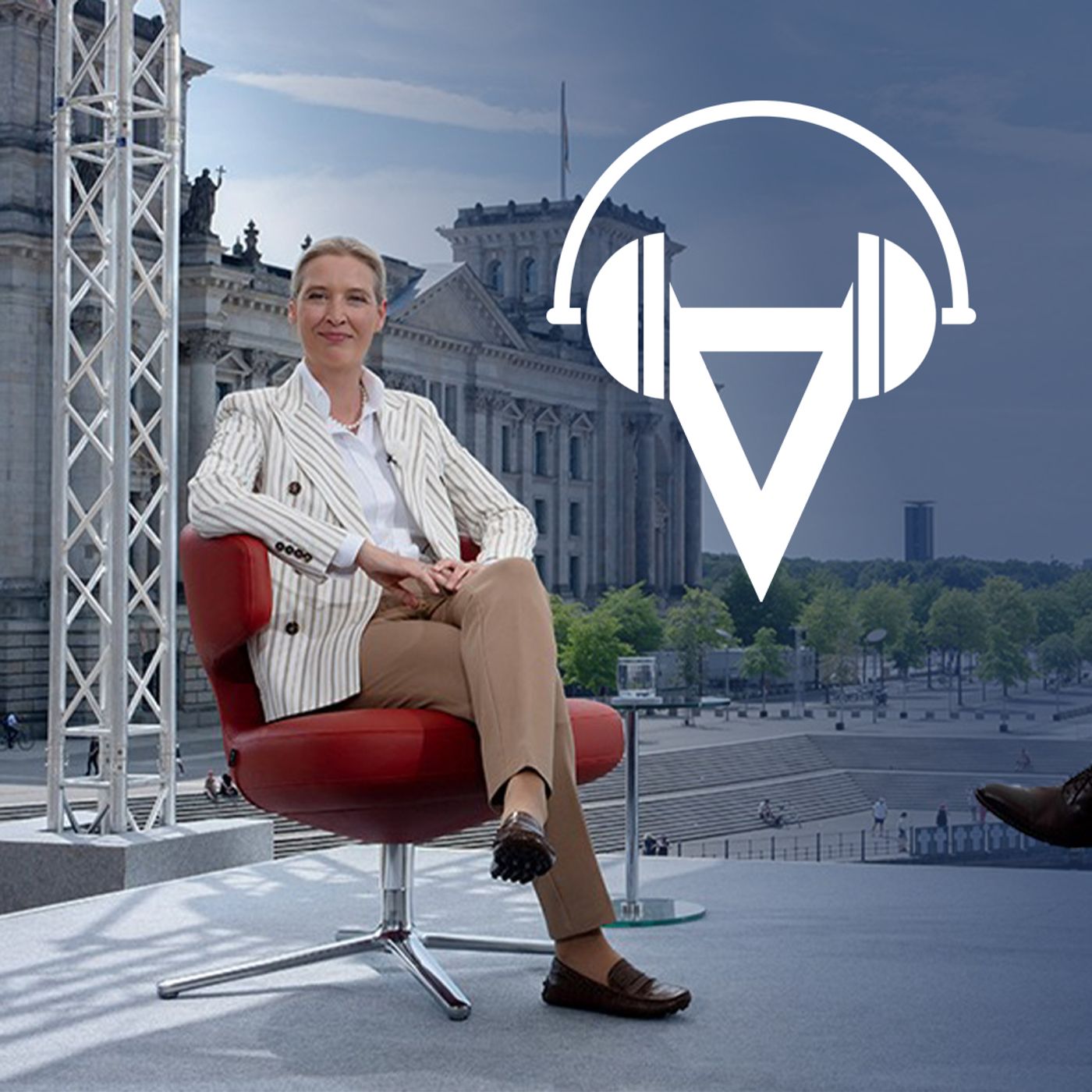 Alice Weidel wird nicht interviewt, sondern umstellt
