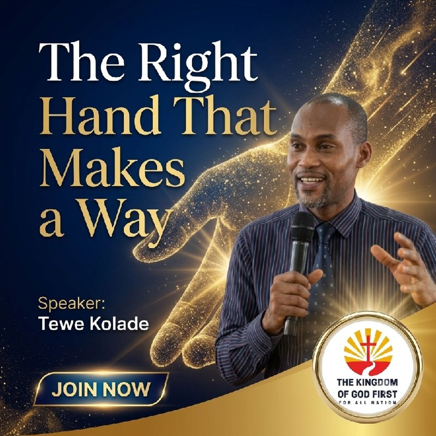 THE RIGHT HAND THAT MAKES A WAY episode artwork