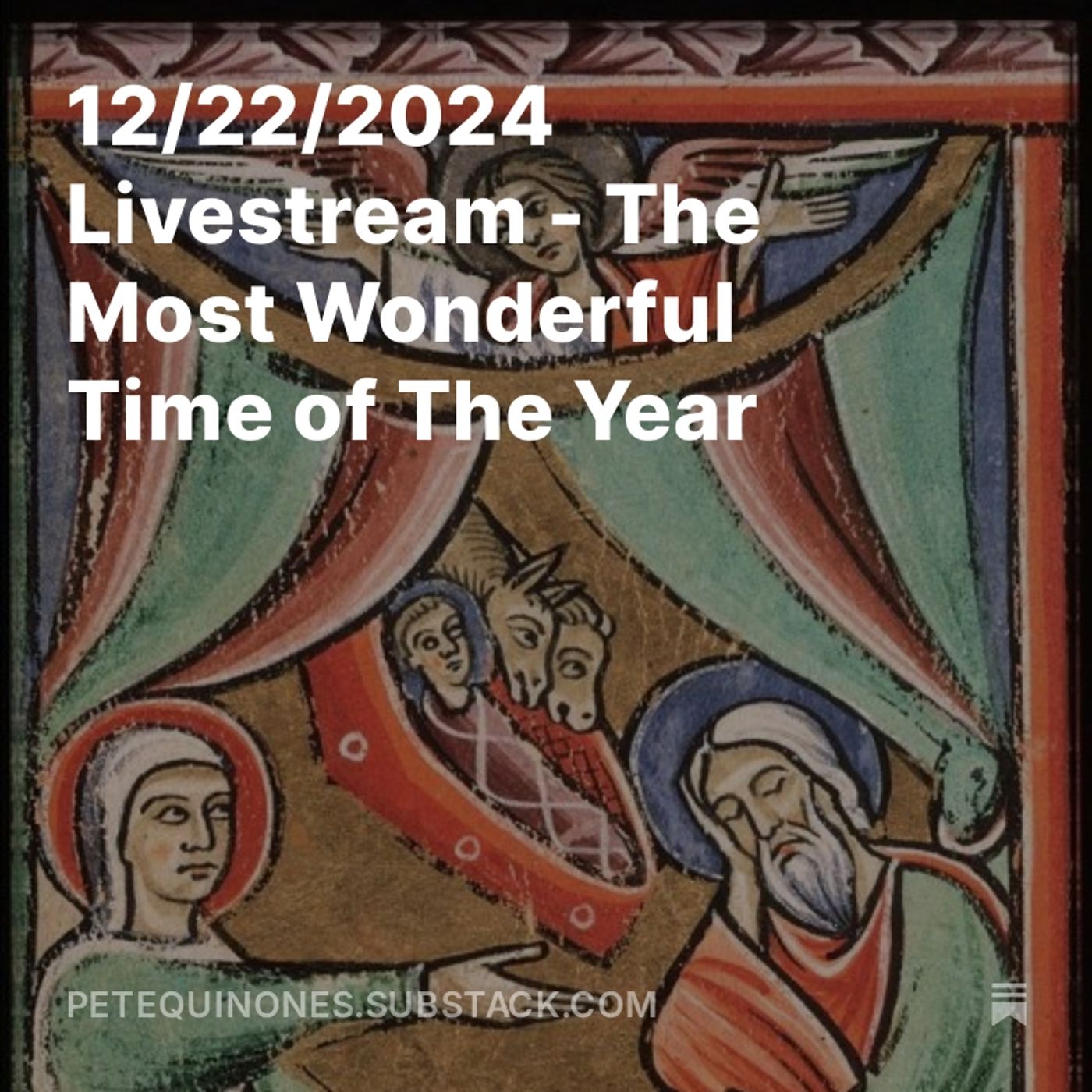 12/22/2024 Livestream - The Most Wonderful Time of The Year