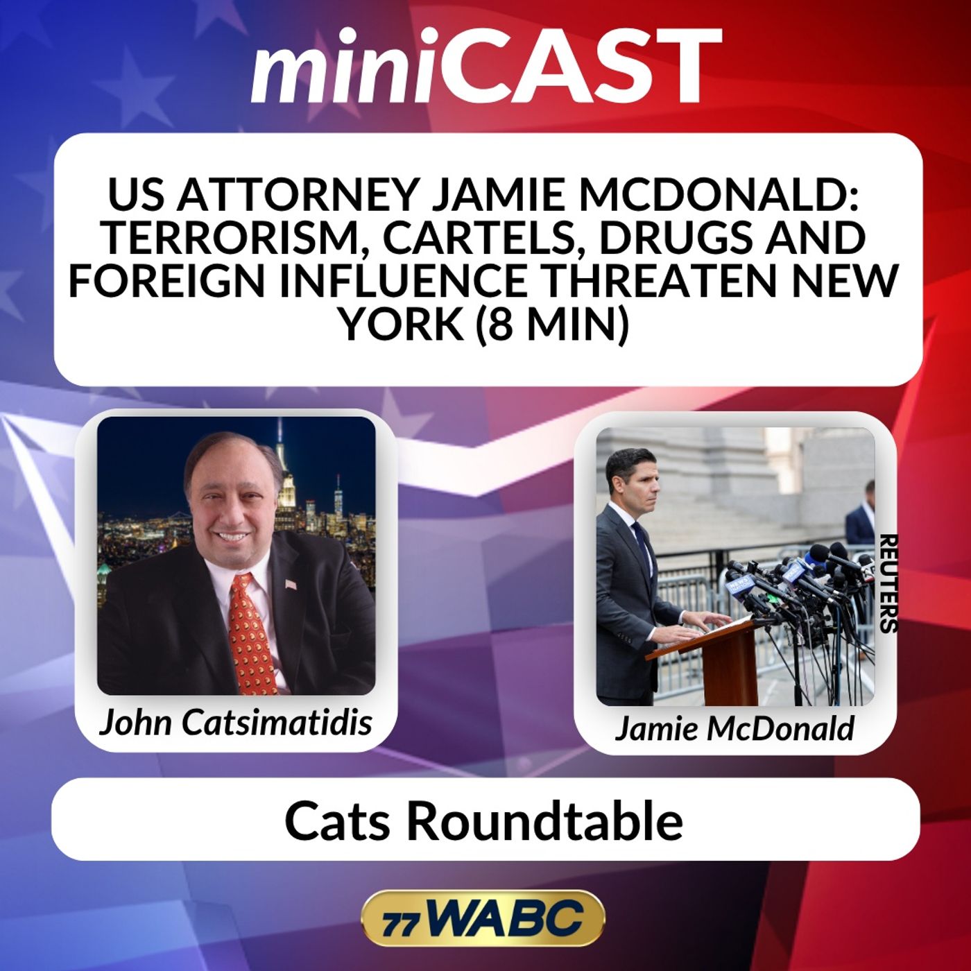 Jamie McDonald Warns of Growing Threats to New York: Terrorism, Cartels, Drugs and Foreign Influence (8 MIN) episode artwork