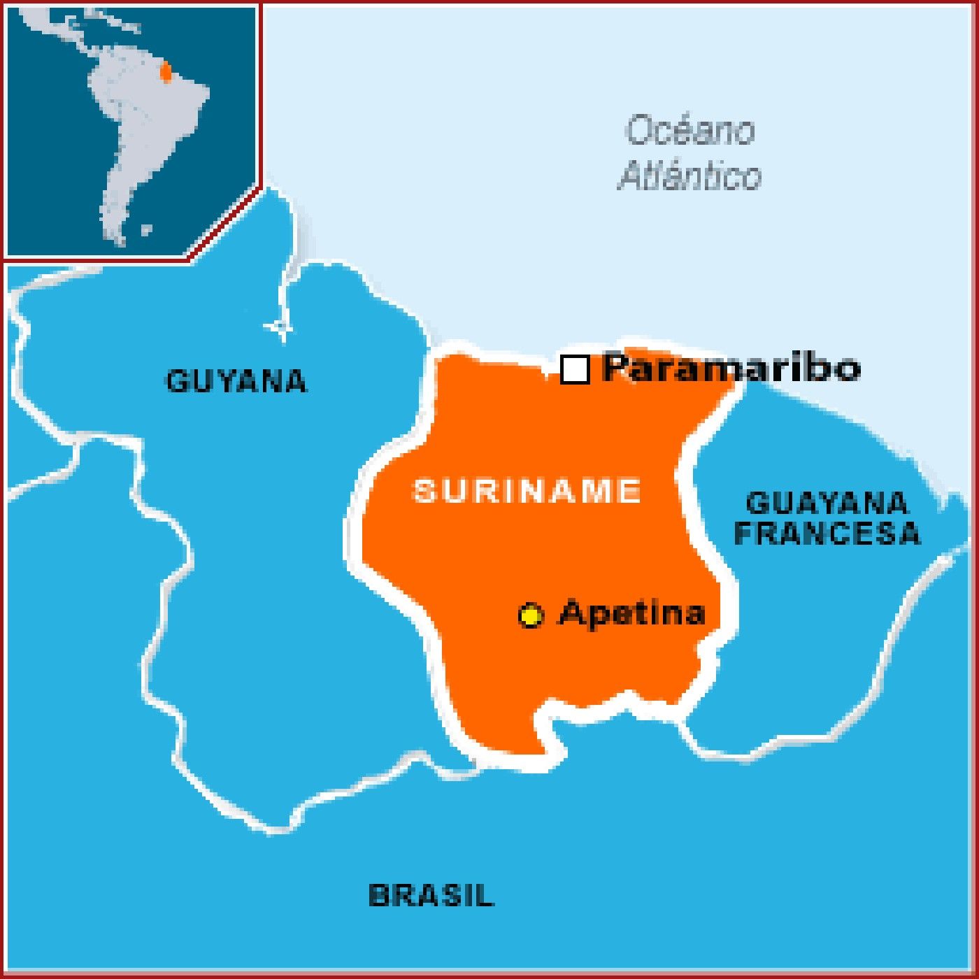 Latinos En Suriname