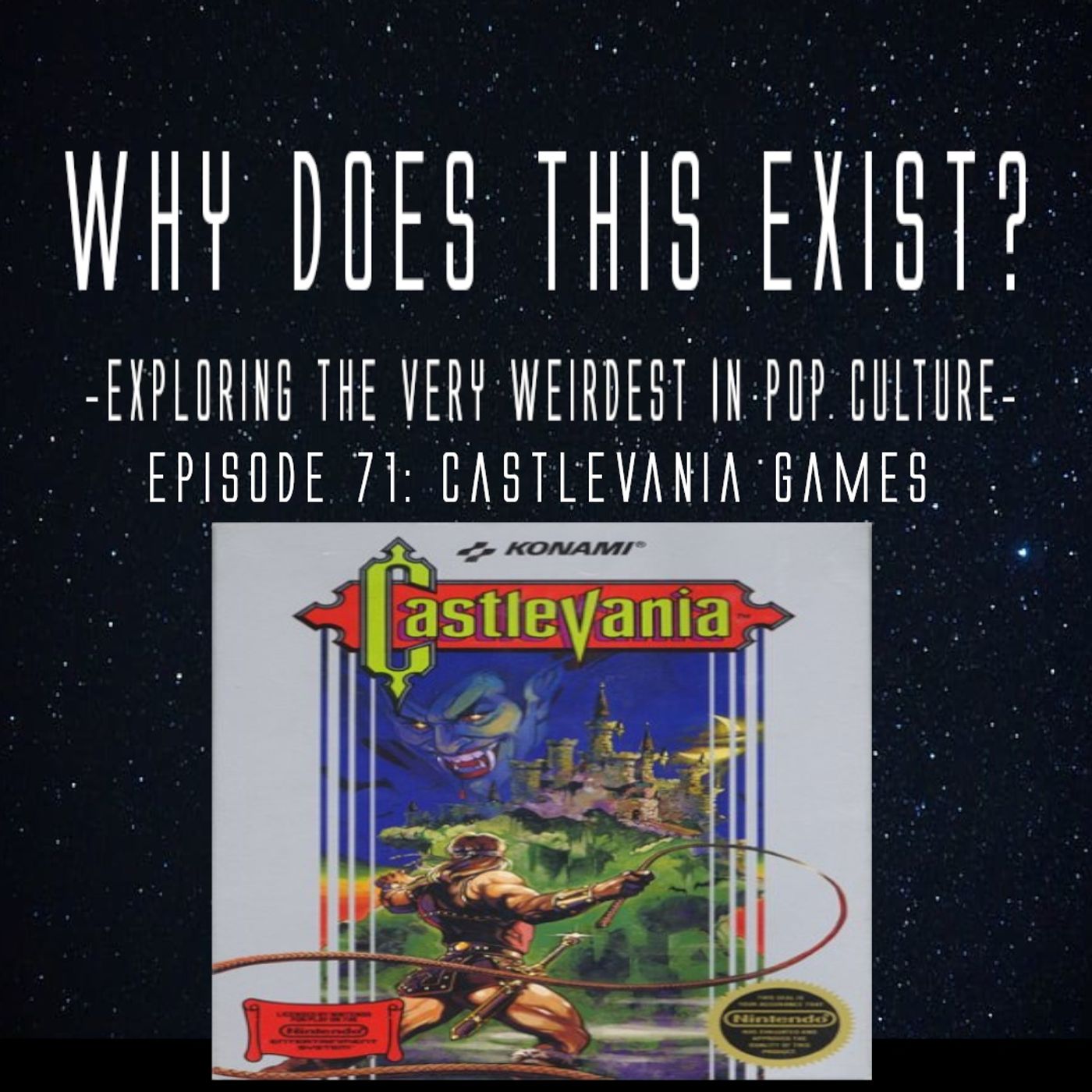 Episode 71: Castlevania Games episode artwork