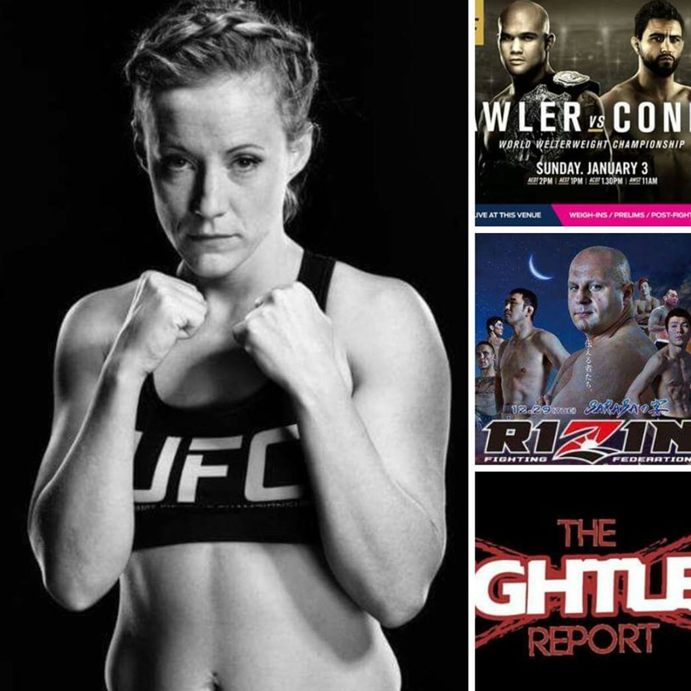 Fightlete Report Radio December 29th episode artwork