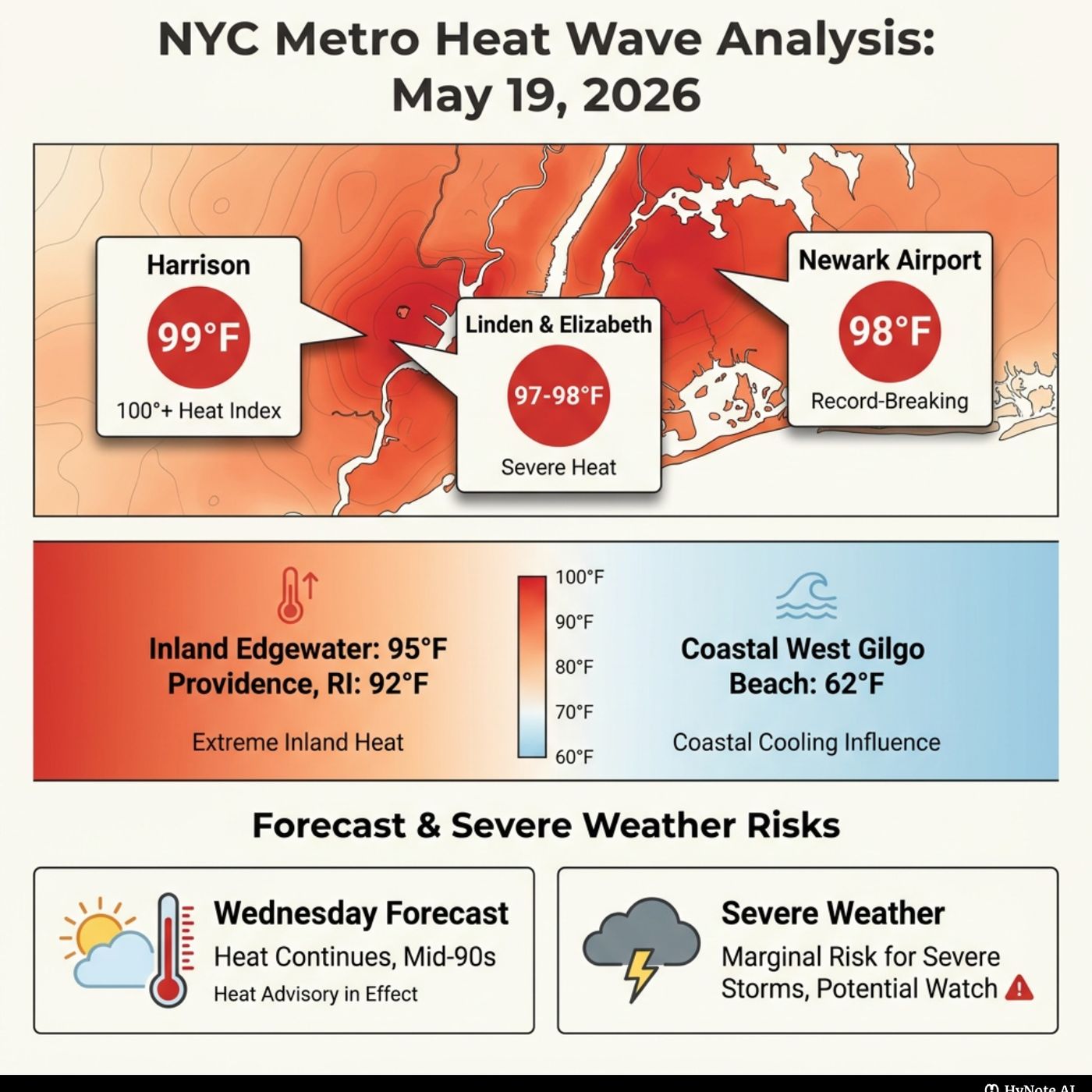 Accurate & Passionately Entertaining 99° F Today May 19th 2026 in parts of New York Metro- episode artwork