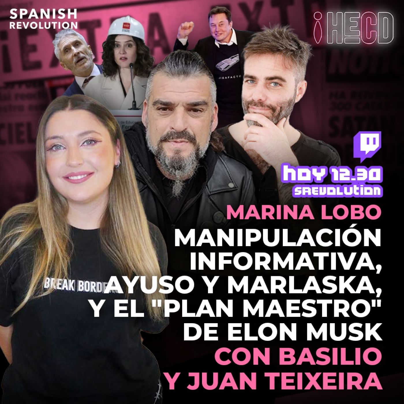 HECD!224 -Basilio Aragón y Juan Teixeira+Marlaska y Olona+CorruPPción+Ley solo sí es sí+Fiscalía pide 2 años para Albiol