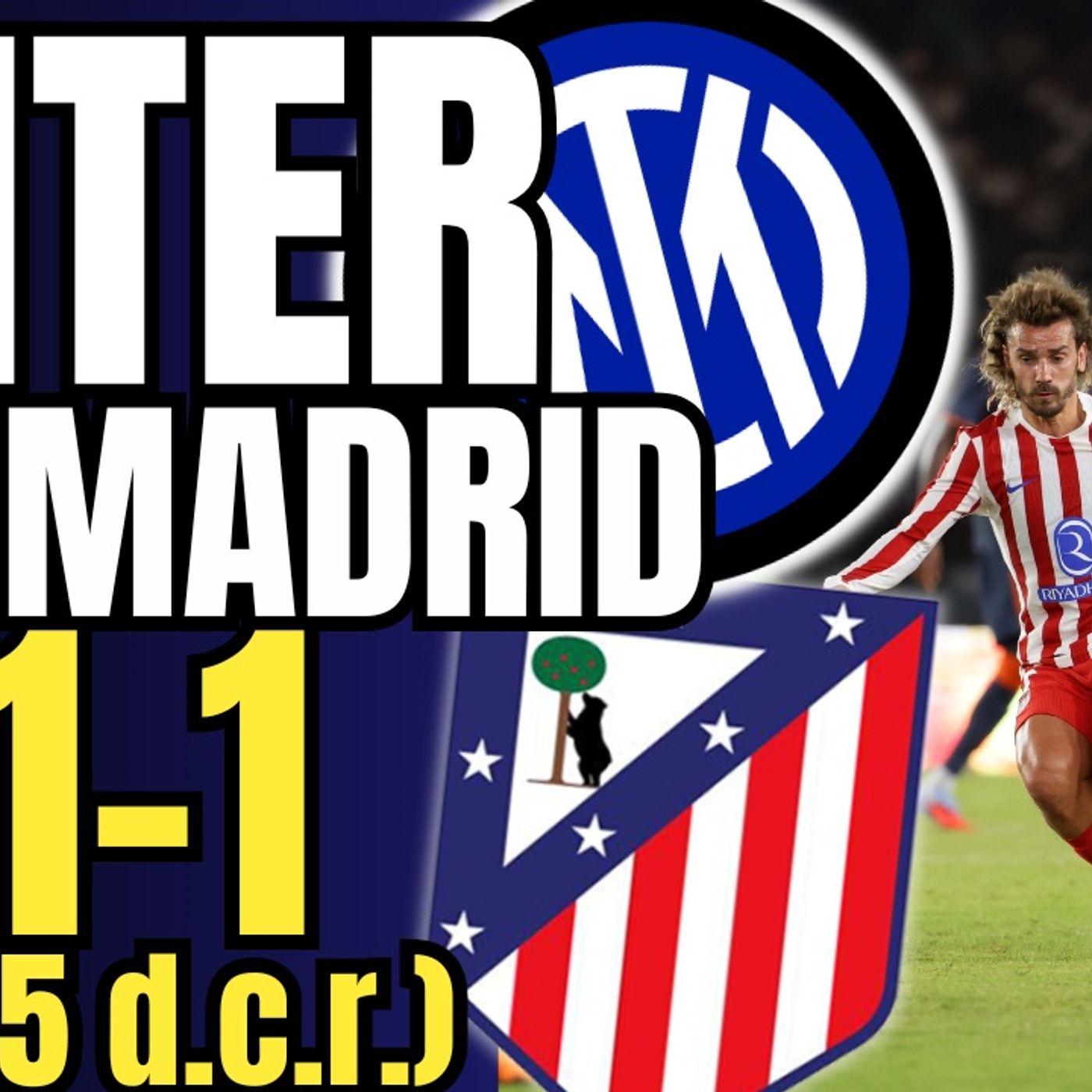 INTER-ATLETICO MADRID 1-1: BENE BOVO, C'È UN BOCCIATO || Highlights e analisi