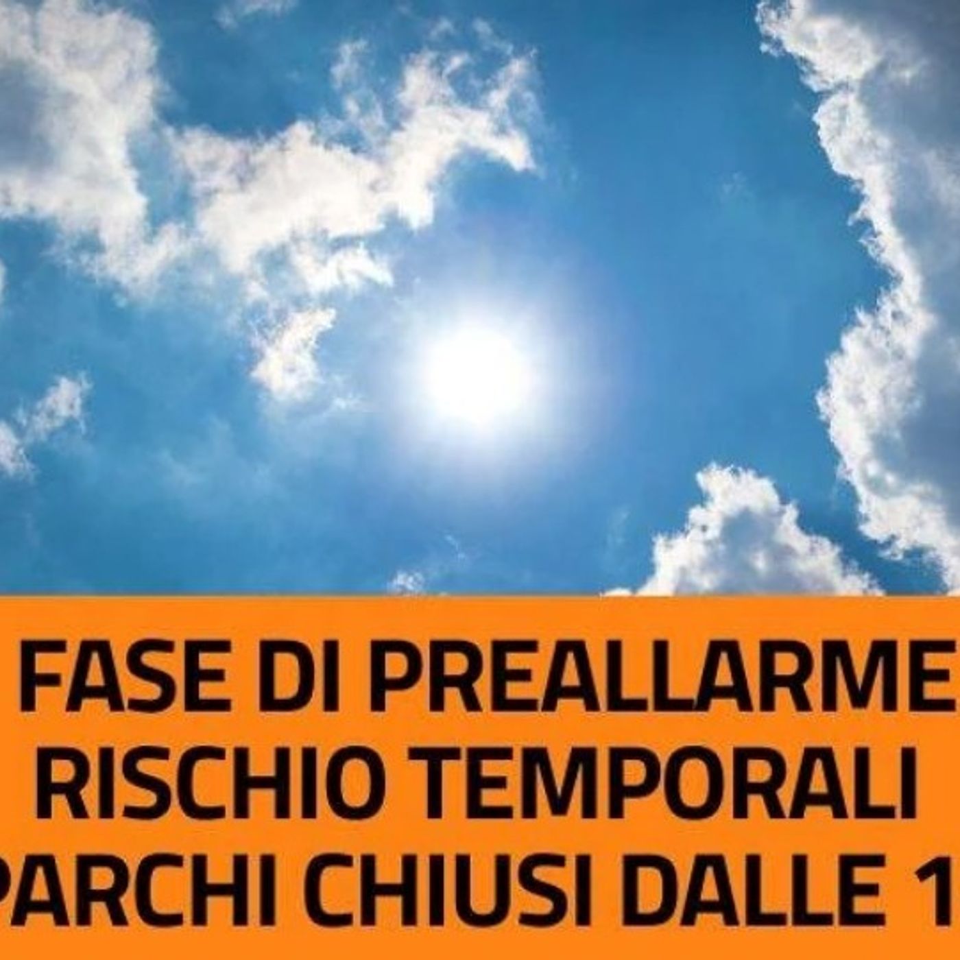 Meteo, allerta arancione. Parchi chiusi e concerti annullati a Vicenza episode artwork