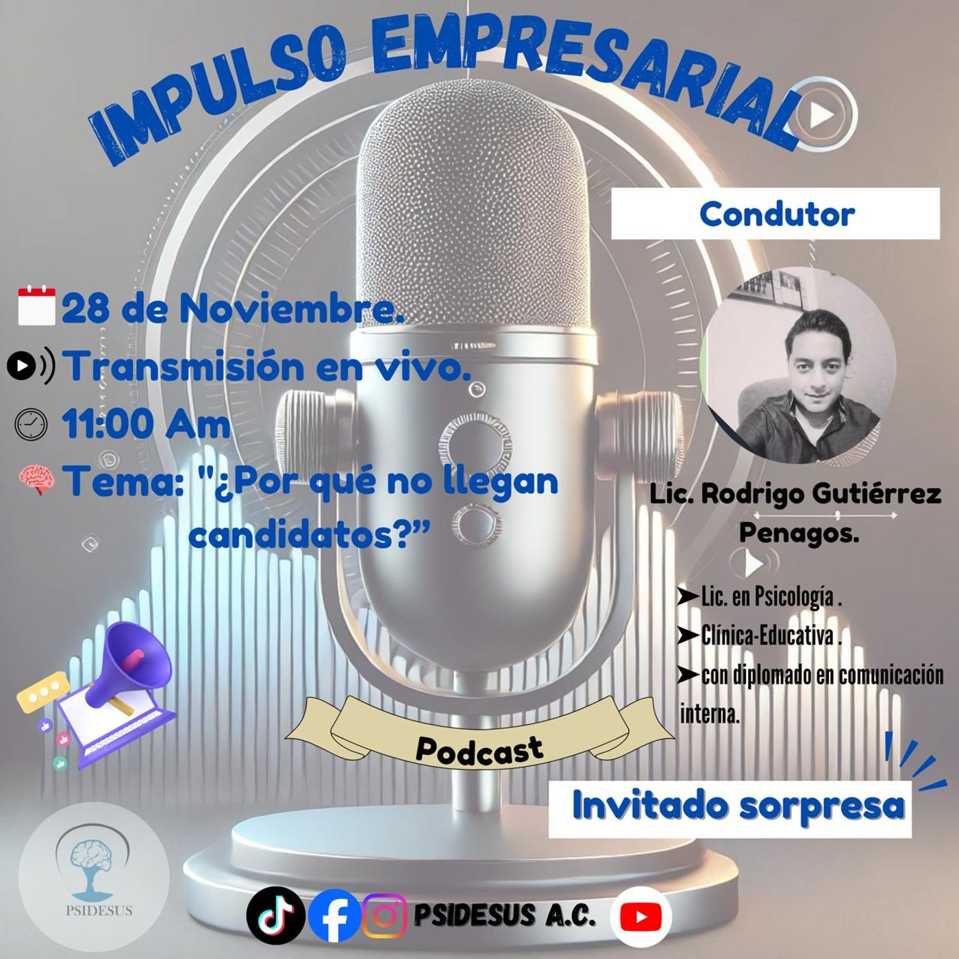 Impulso Empresarial 28 nov 2025 episode artwork