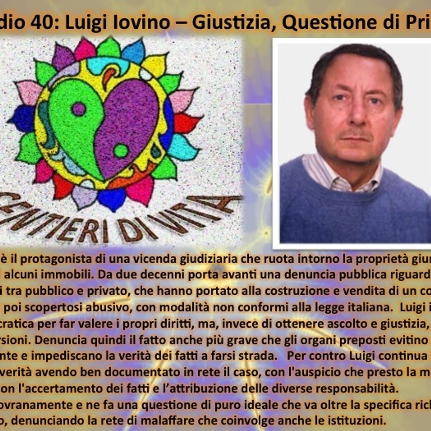 SENTIERI DI VITA