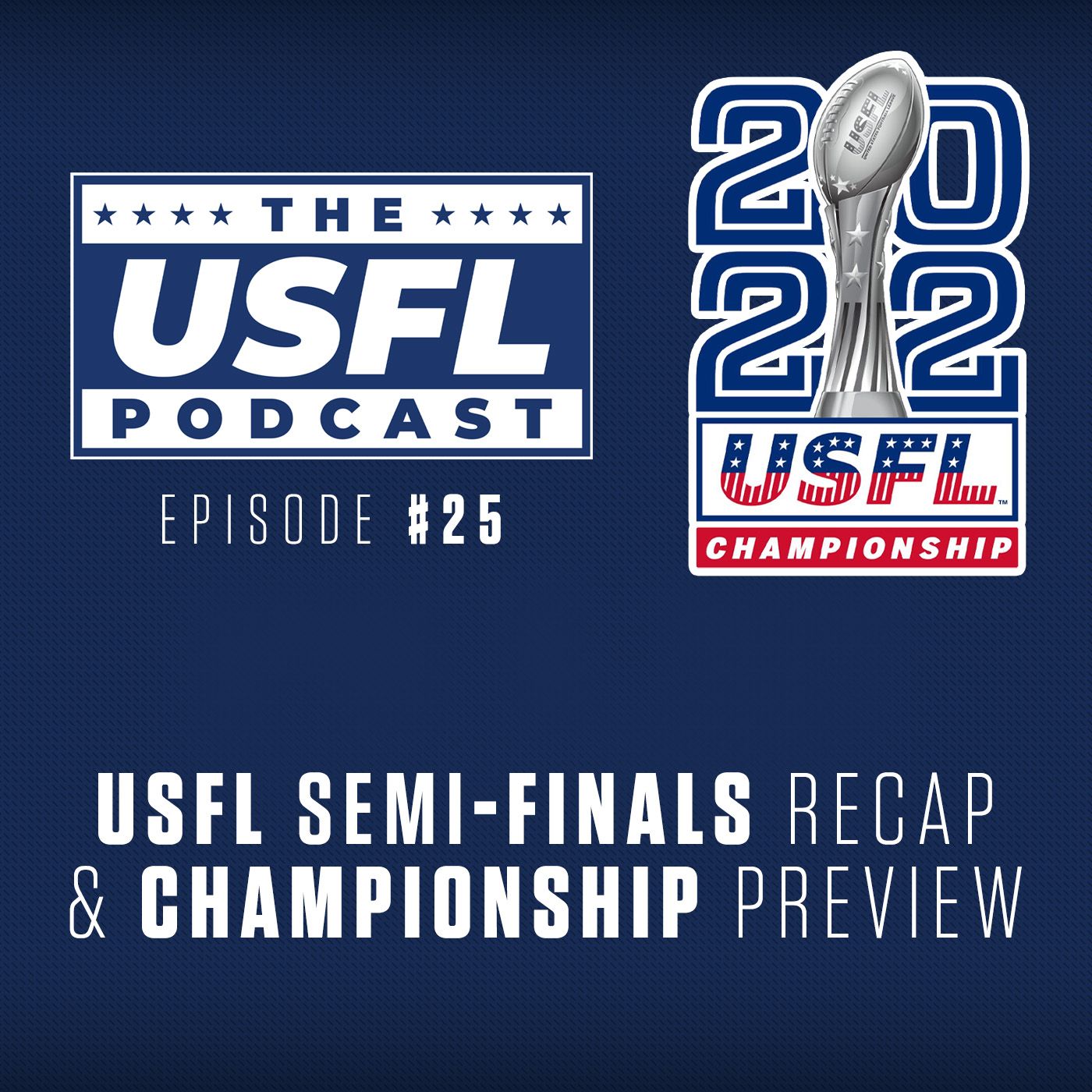 USFL Semi-Finals Recap & Championship Preview | USFL Podcast #25 episode artwork