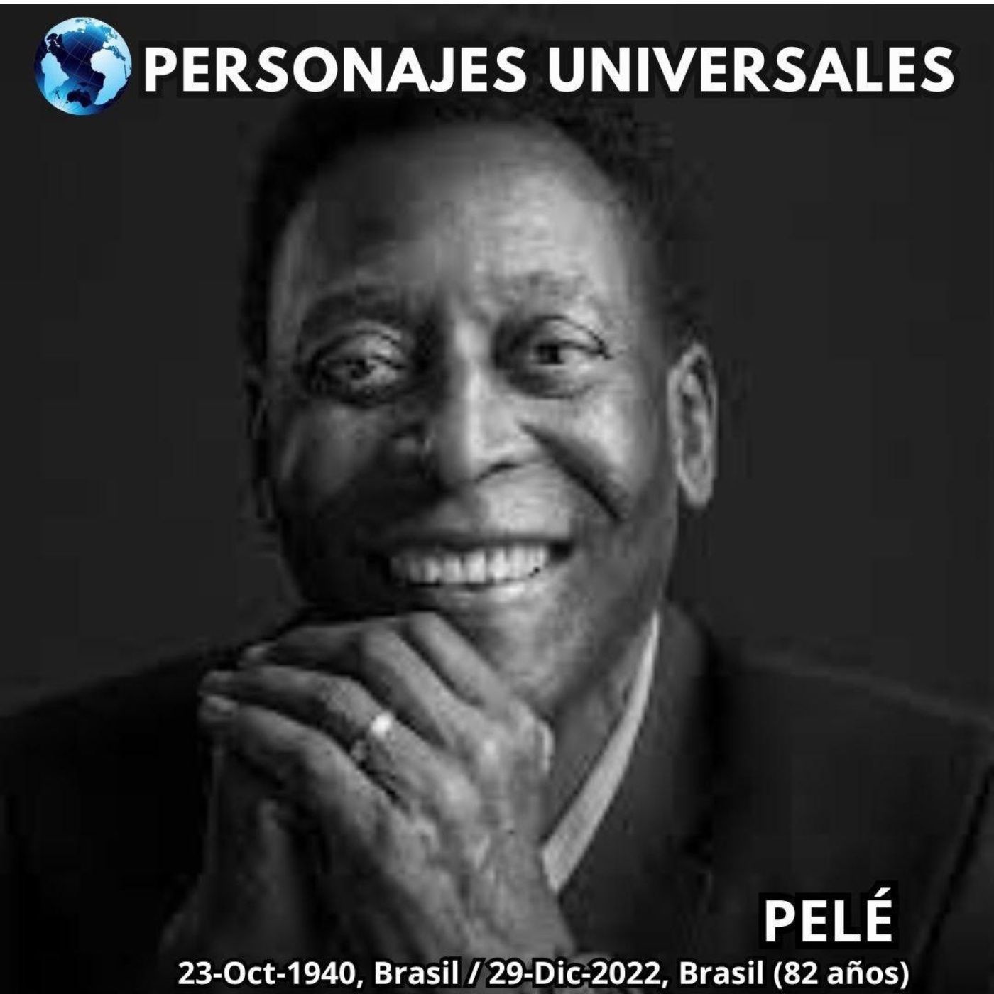 Pele Biografía 125 de Personajes Universales por Carlos Laya episode artwork