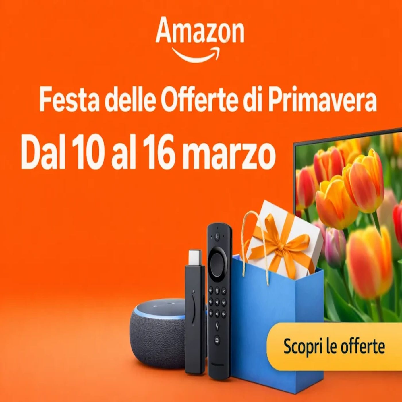Amazon Festa delle Offerte di Primavera: una settimana di sconti dal 10 al 16 marzo episode artwork