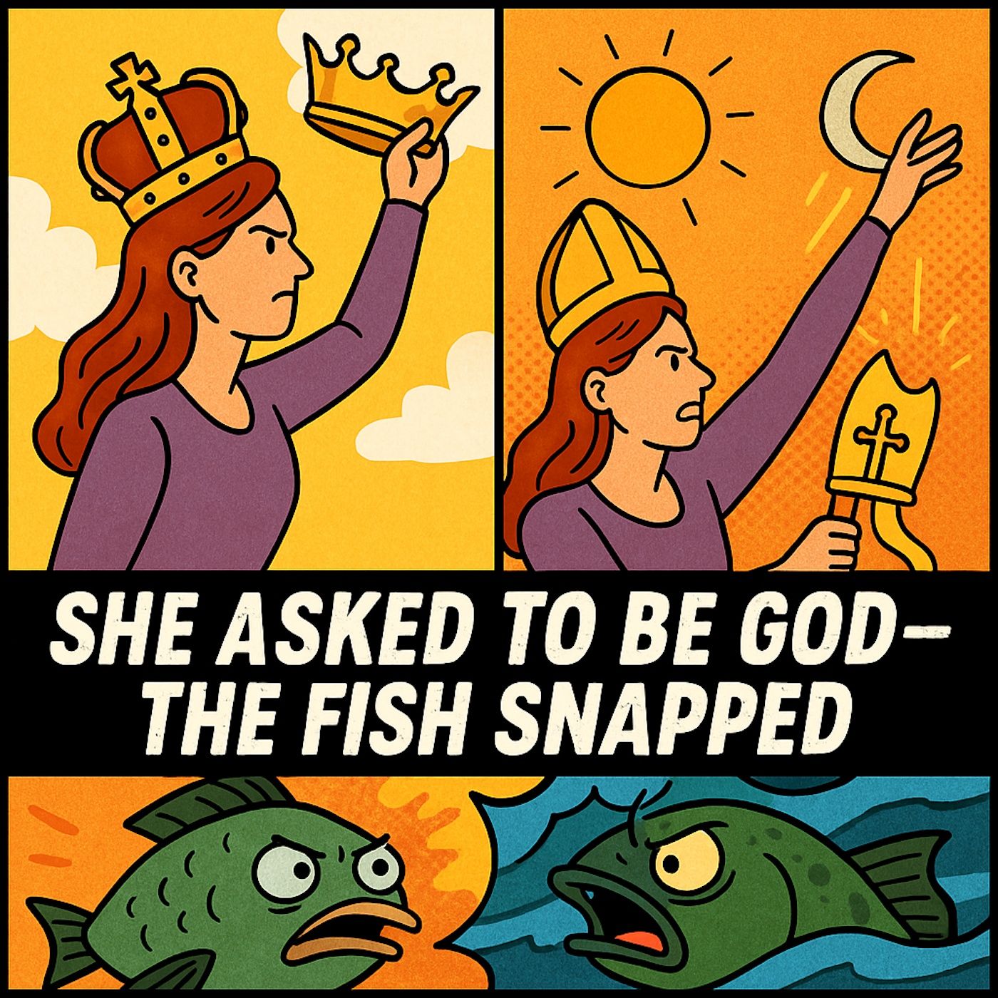 So this woman lived in a busted little shack by the sea.