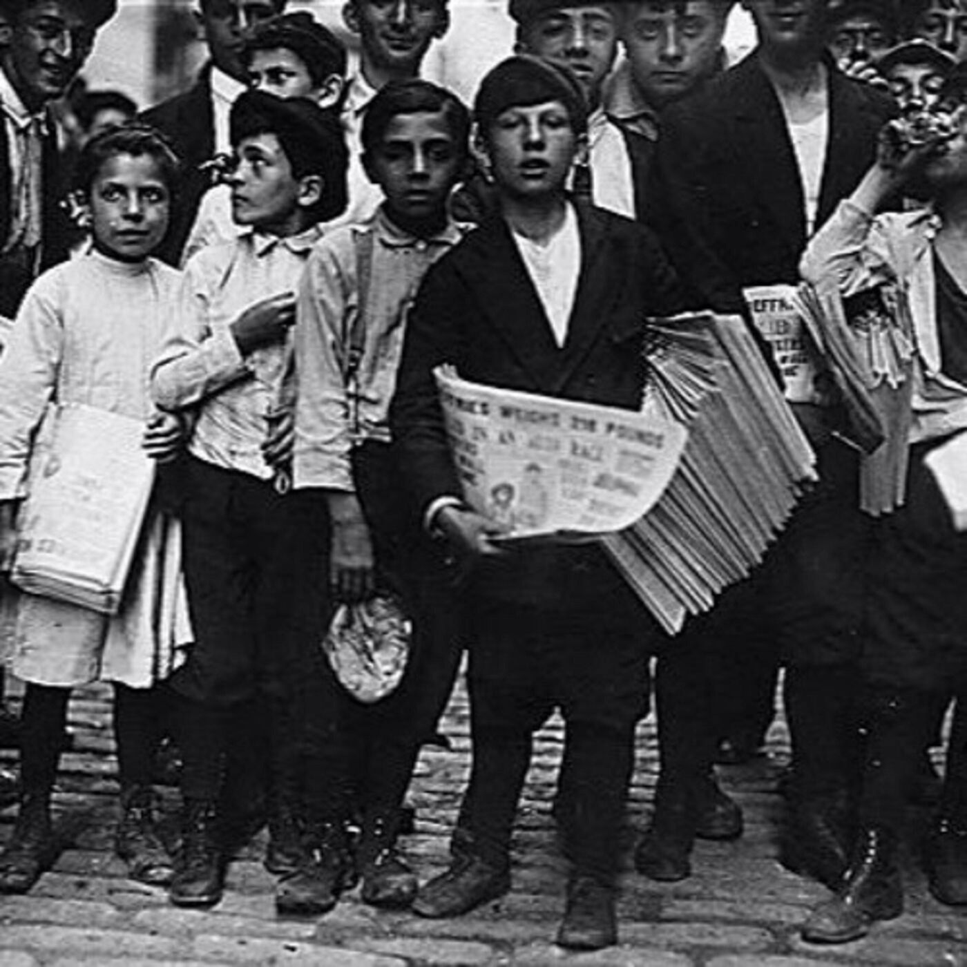 Newsies Strike of 1899 episode artwork