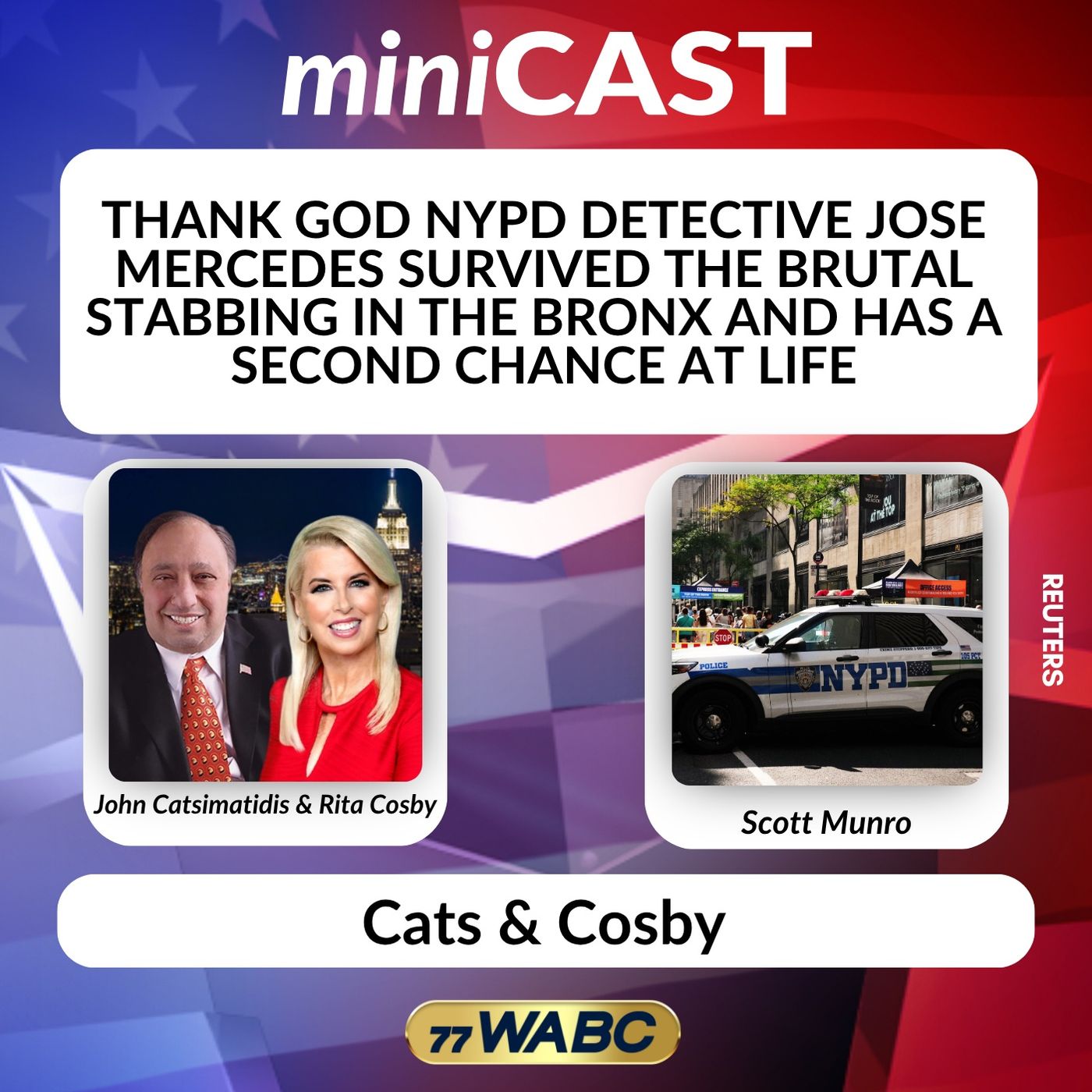 Scott Munro: Thank God NYPD Detective Jose Mercedes Survived the Brutal Stabbing in the Bronx and Has a Second Chance at Life