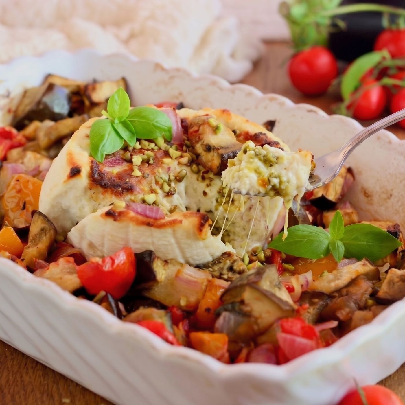 Ricotta ripiena al forno con verdure: la ricetta facile, mediterranea e saporita episode artwork