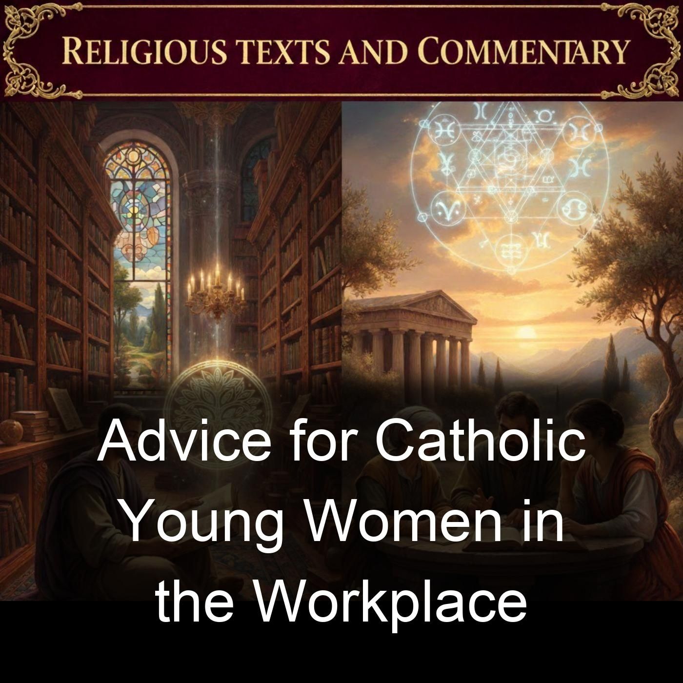 Advice for Catholic Young Women in the Workplace cover art