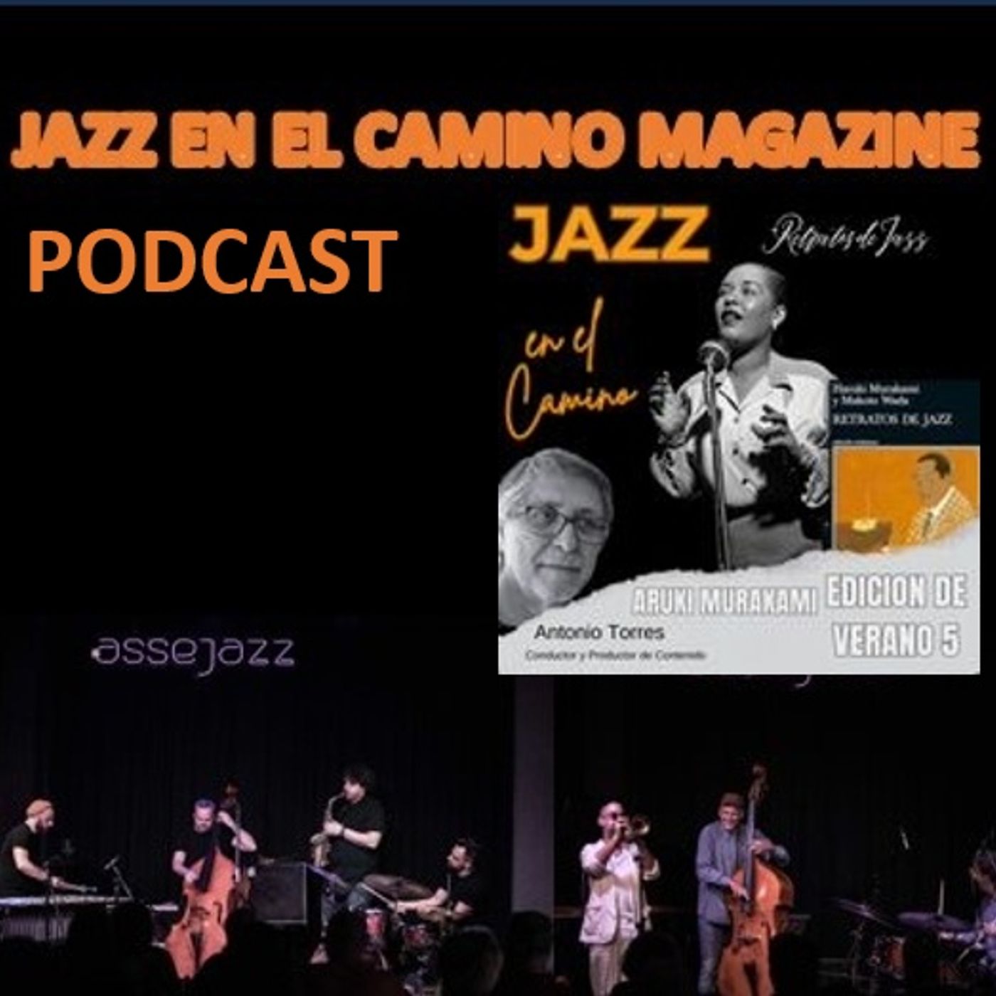 Podcast Jazz en el Camino 26: Murakami 3. "Retratos de Jazz" episode artwork