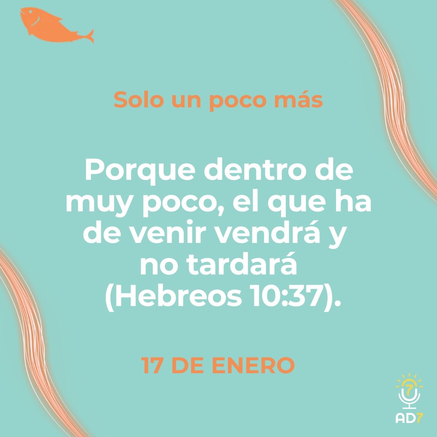 Solo un poco más ~ Devocional de Jóvenes ~ 17 de enero 2026