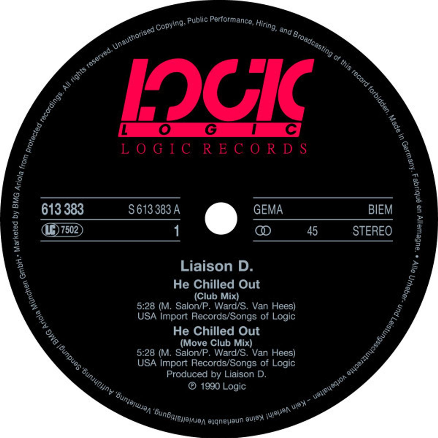 Liaisons D. - He Chilled Out
