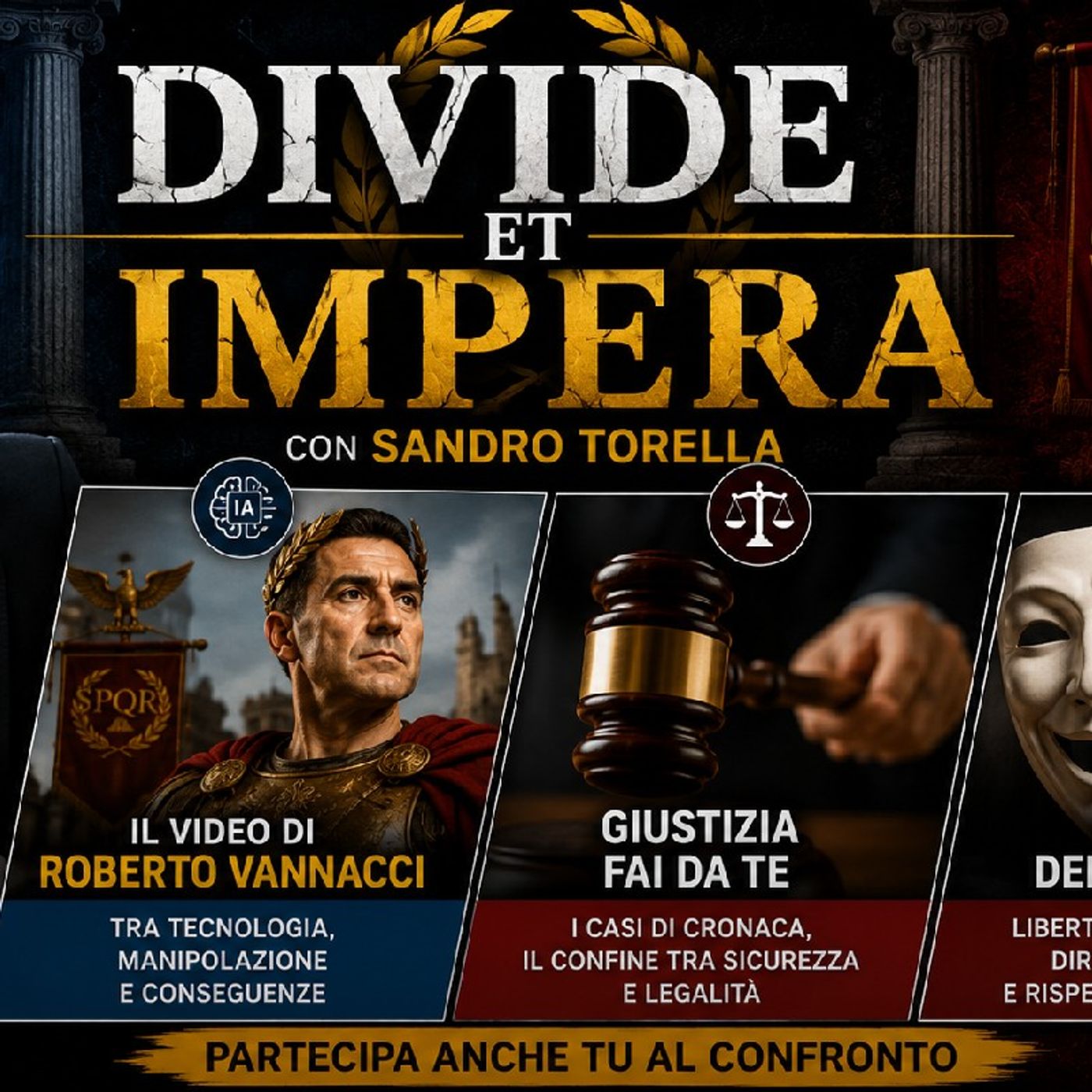 Tempi impazziti e nuovi mostri - con Sandro TORELLA | DIVIDE et IMPERA episode artwork