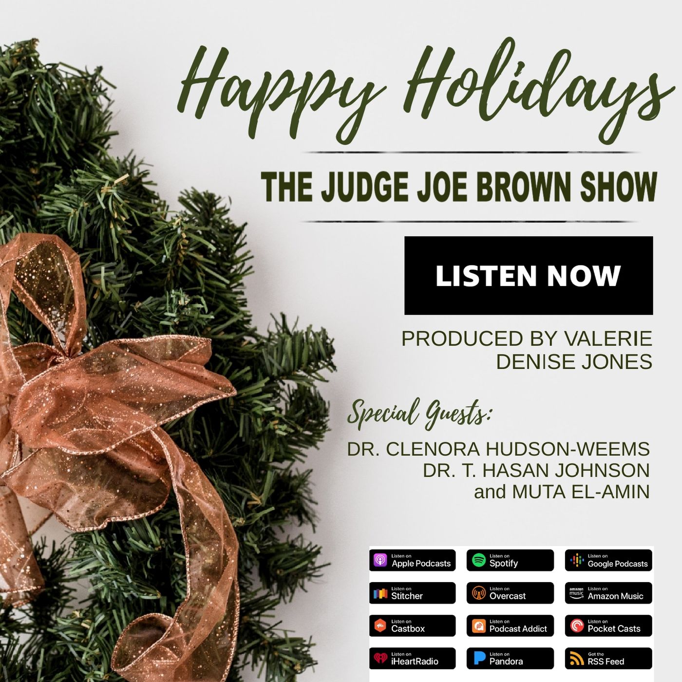 THE JUDGE JOE BROWN SHOW, PRODUCED BY VALERIE DENISE JONES