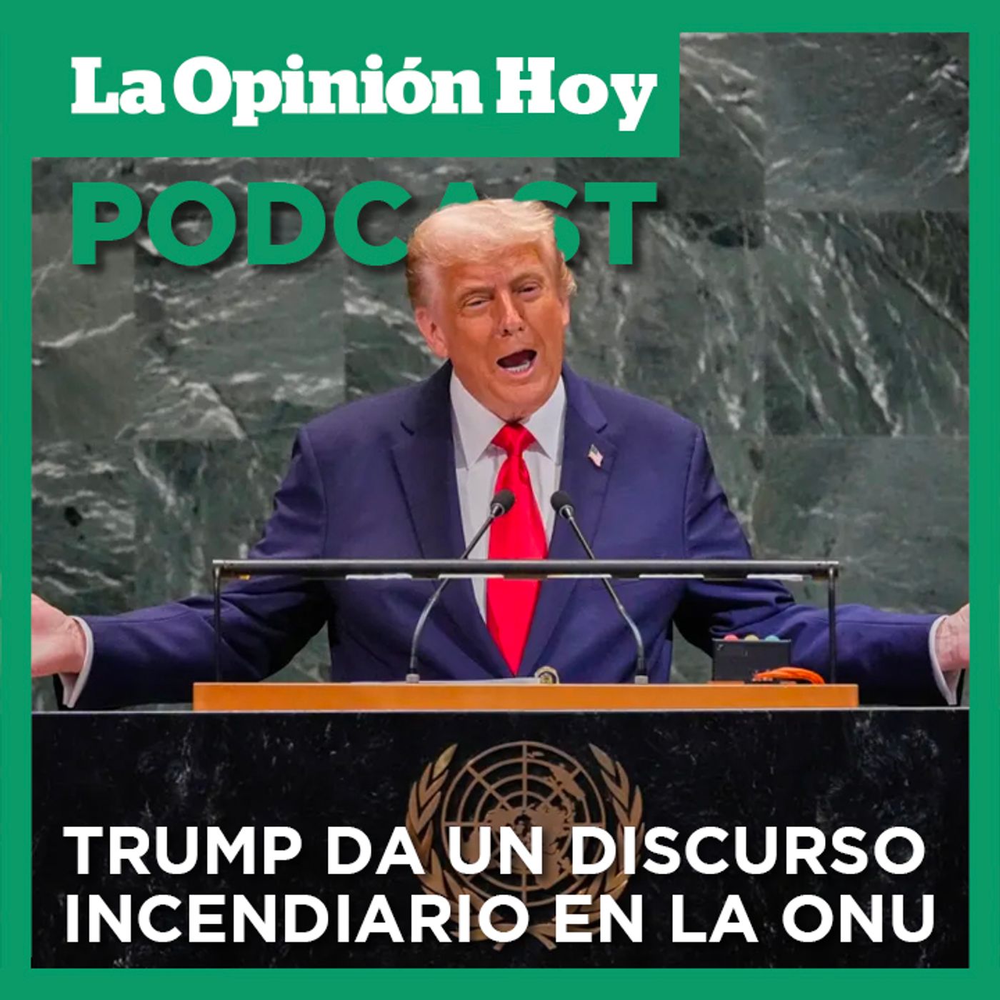 Trump criticó ante la ONU a países que reconocen a Estado de Palestina.